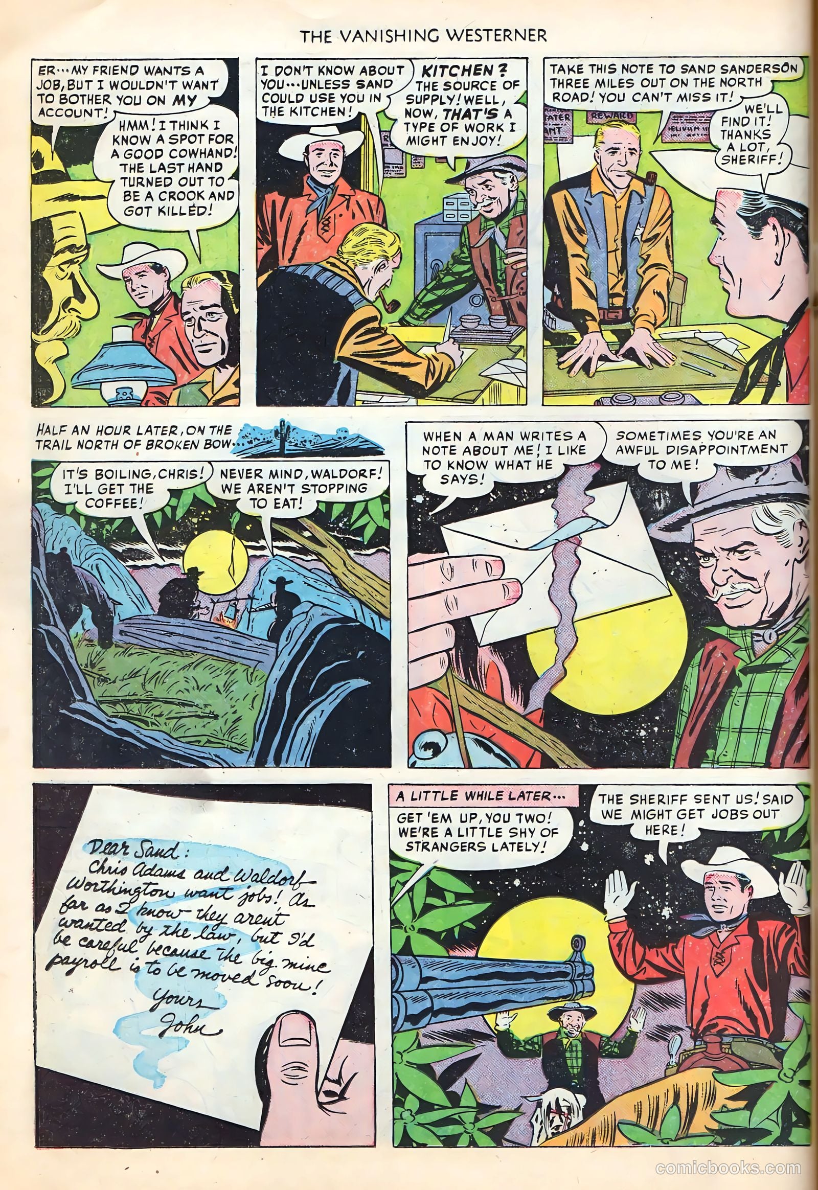 Motion Picture Comics #101 (1950) — page 14 of 36