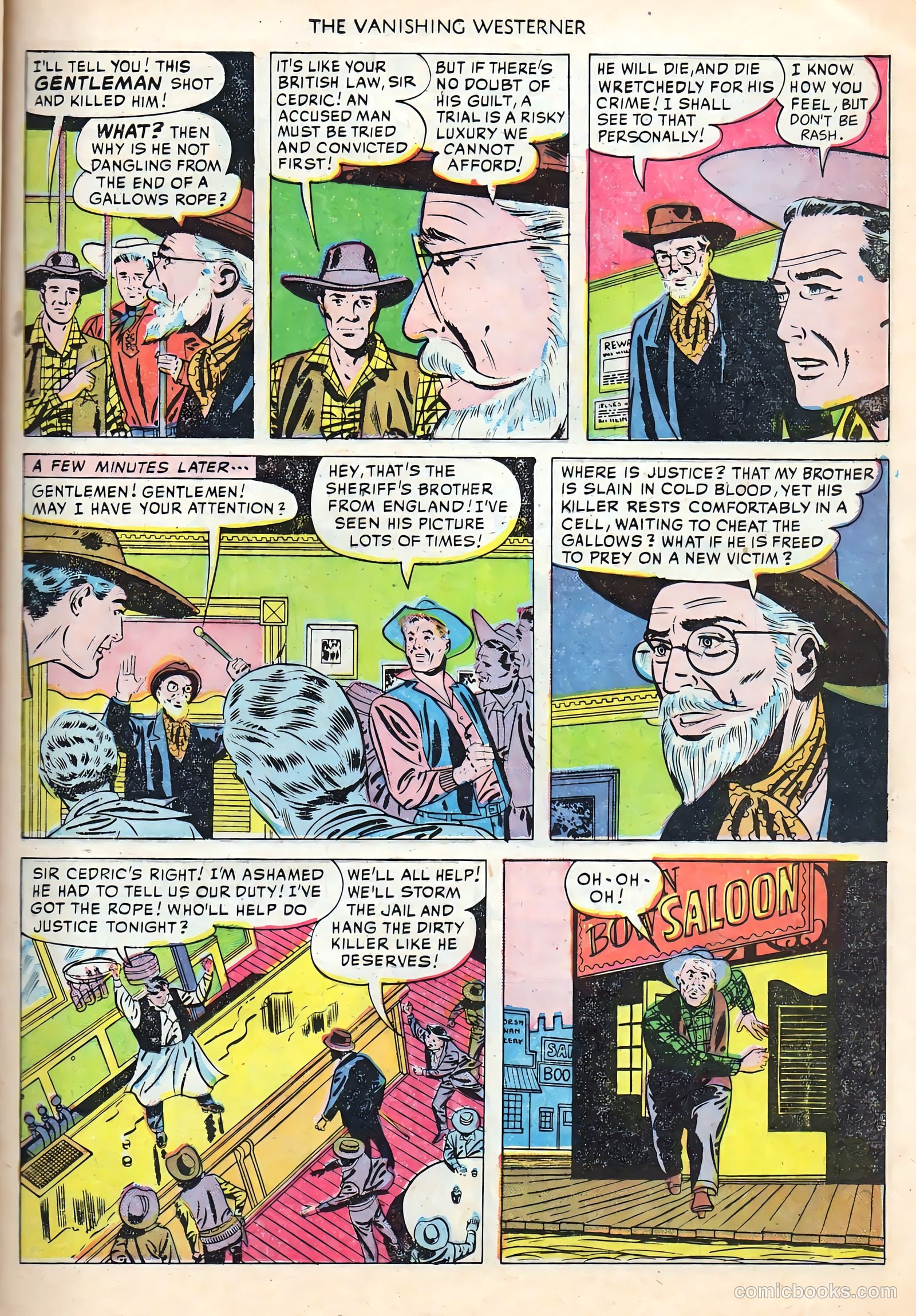 Motion Picture Comics #101 (1950) — page 21 of 36