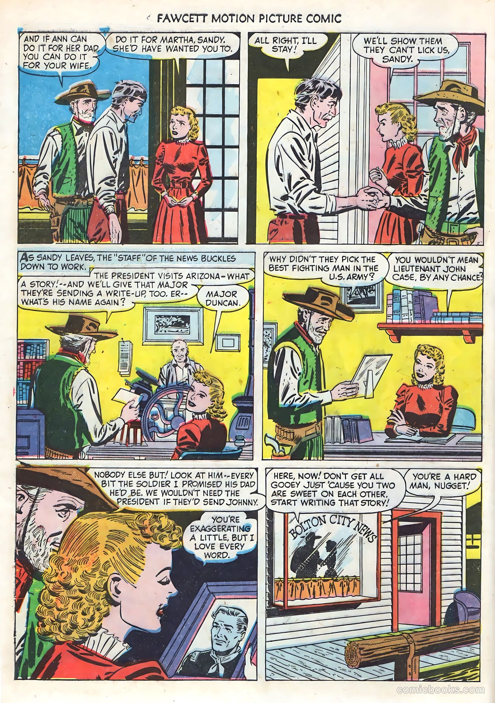 Motion Picture Comics #102 (1951) — page 8 of 36