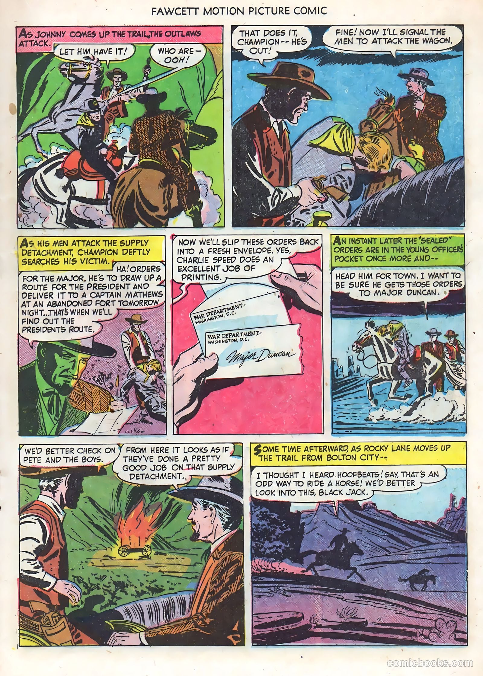 Motion Picture Comics #102 (1951) — page 17 of 36