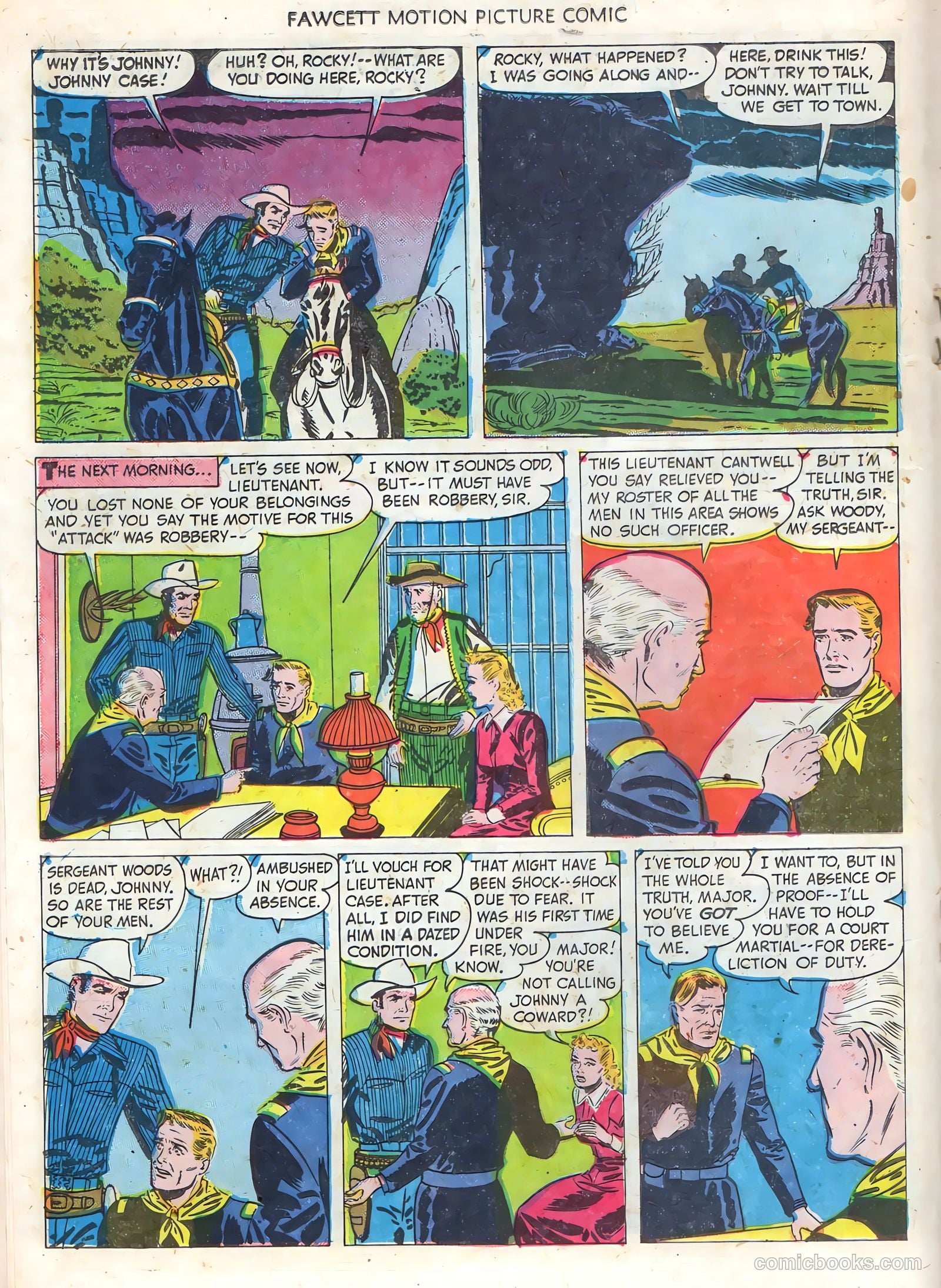 Motion Picture Comics #102 (1951) — page 18 of 36