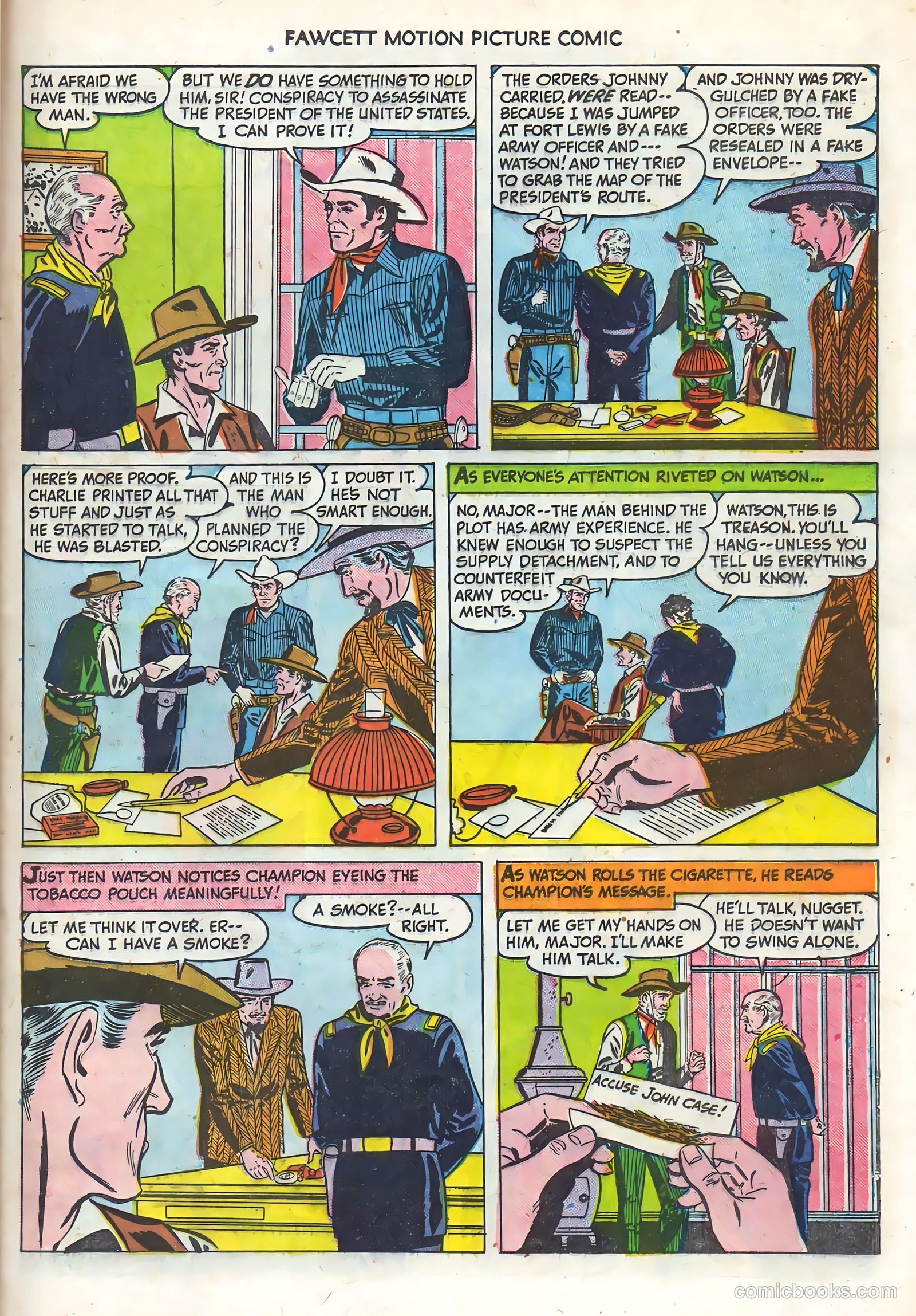 Motion Picture Comics #102 (1951) — page 25 of 36