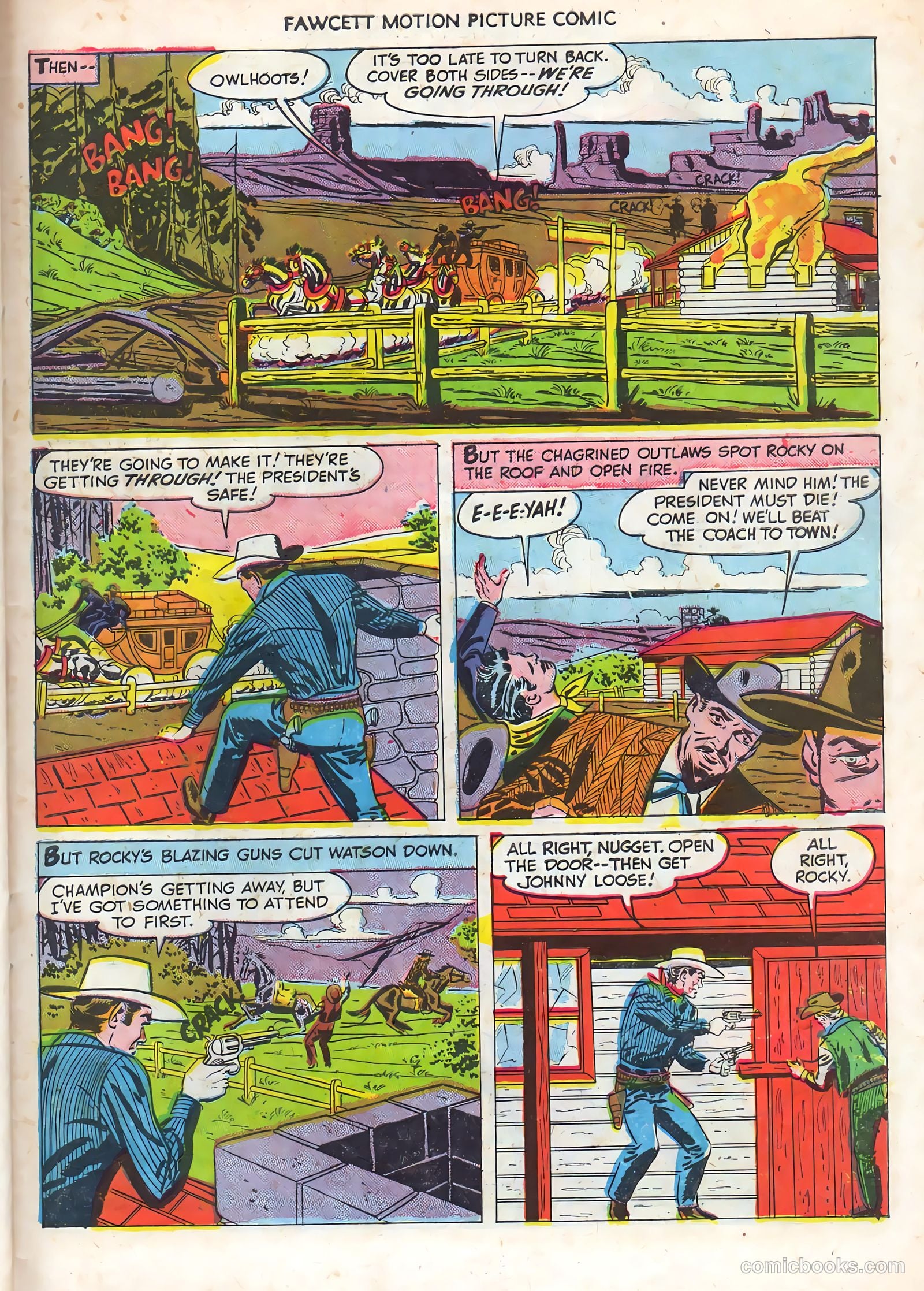 Motion Picture Comics #102 (1951) — page 31 of 36