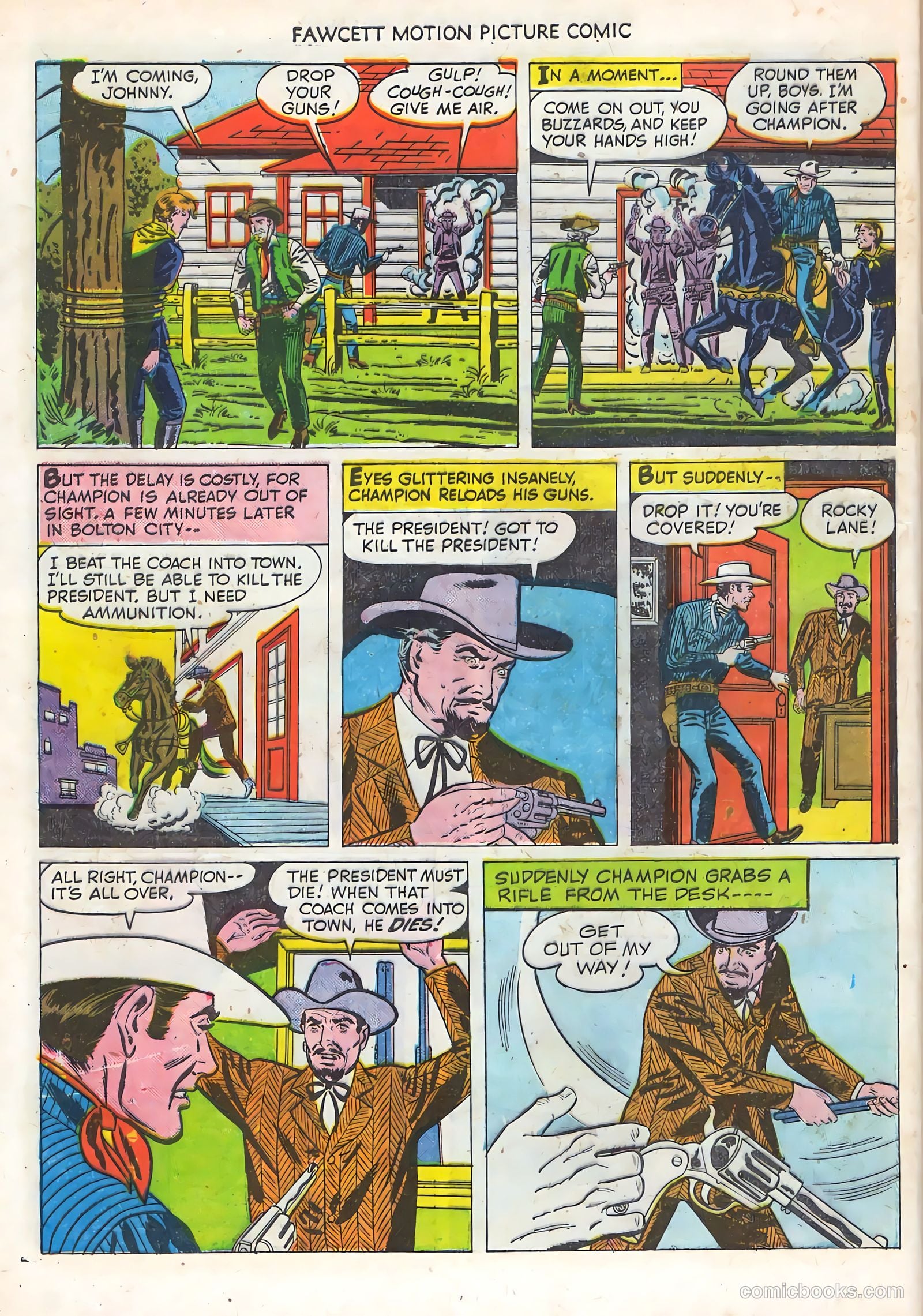 Motion Picture Comics #102 (1951) — page 32 of 36