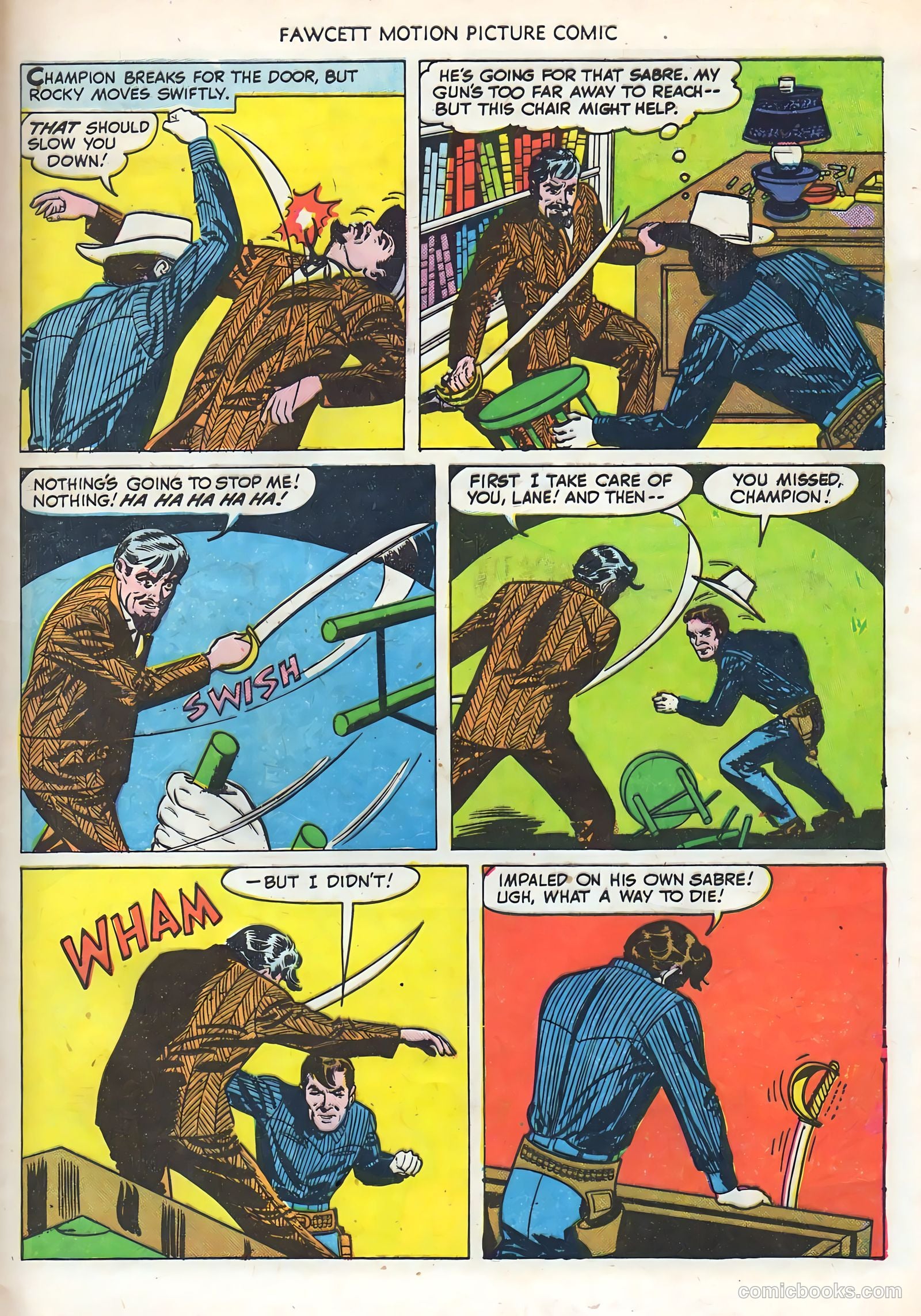Motion Picture Comics #102 (1951) — page 33 of 36