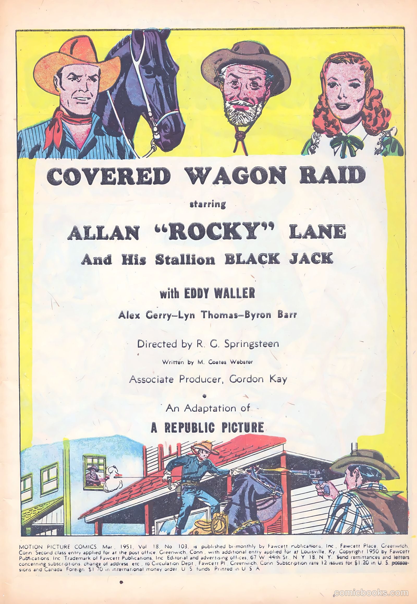 Motion Picture Comics #103 (1951) — page 3 of 36