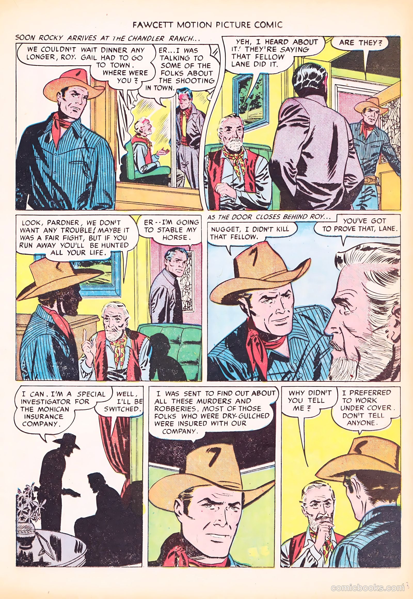 Motion Picture Comics #103 (1951) — page 17 of 36