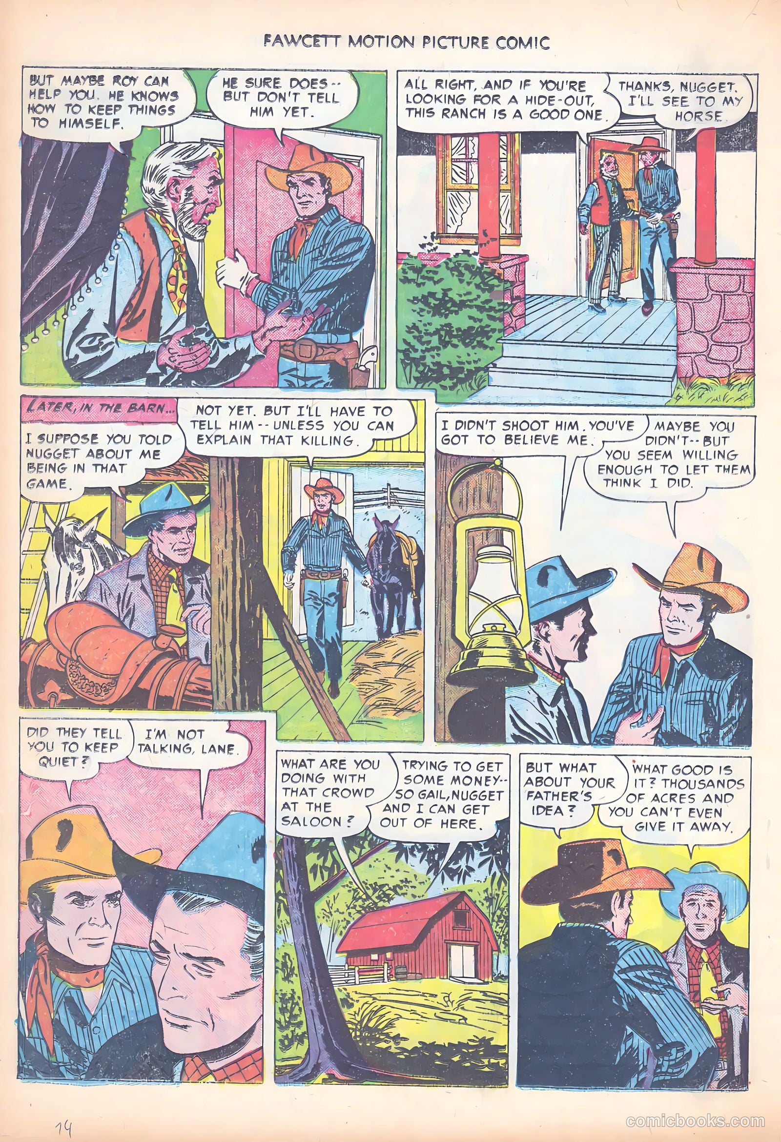 Motion Picture Comics #103 (1951) — page 18 of 36