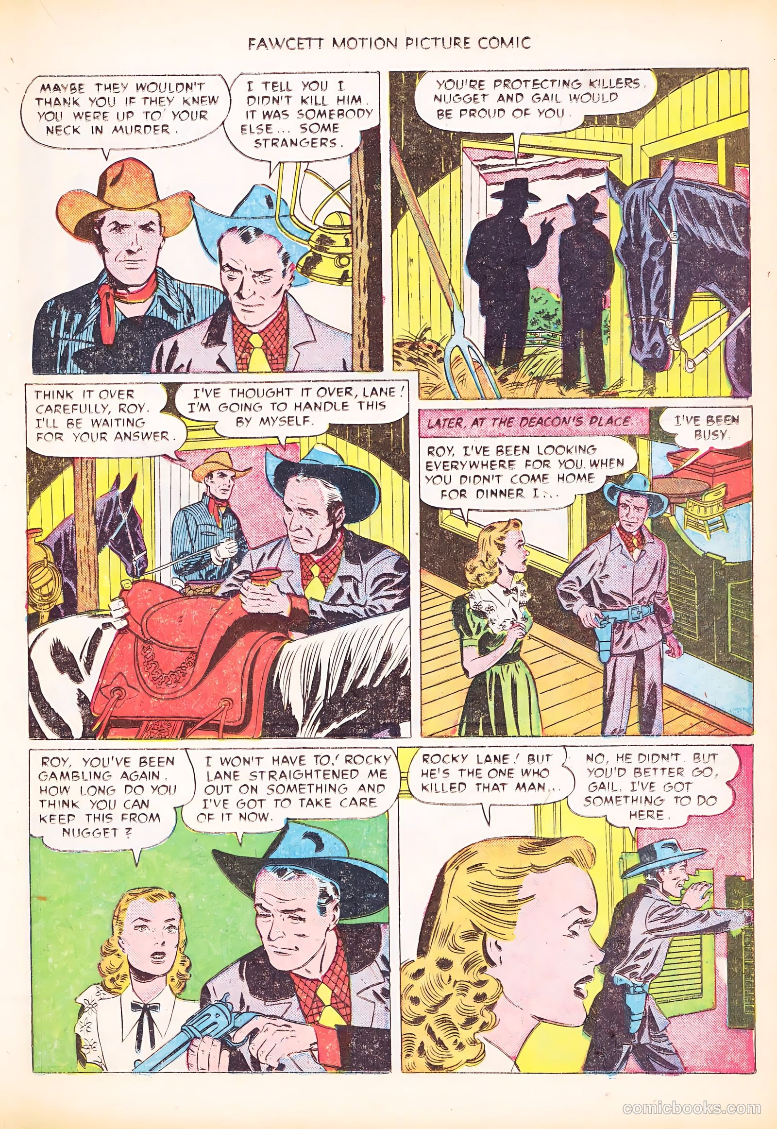 Motion Picture Comics #103 (1951) — page 19 of 36