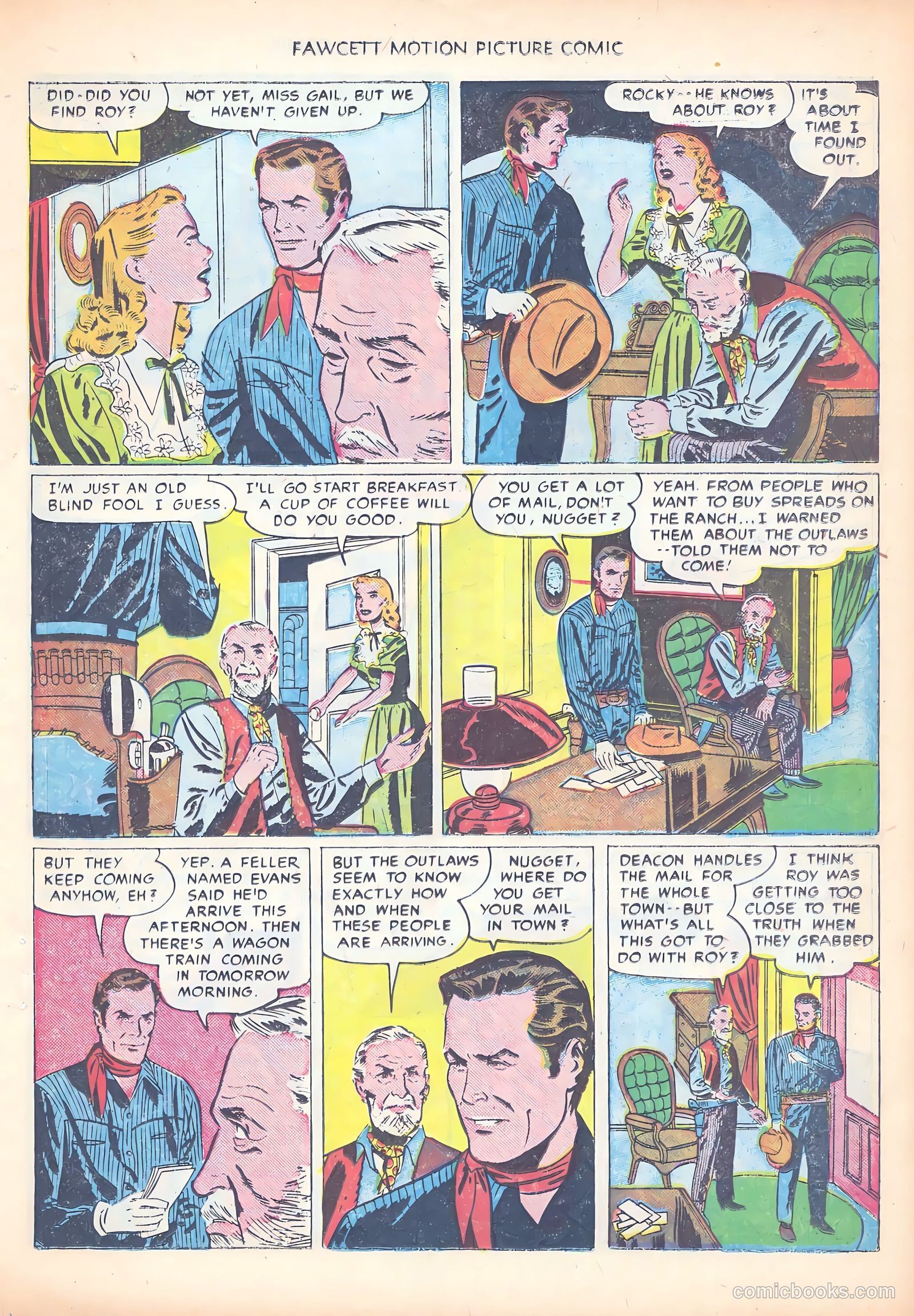 Motion Picture Comics #103 (1951) — page 23 of 36