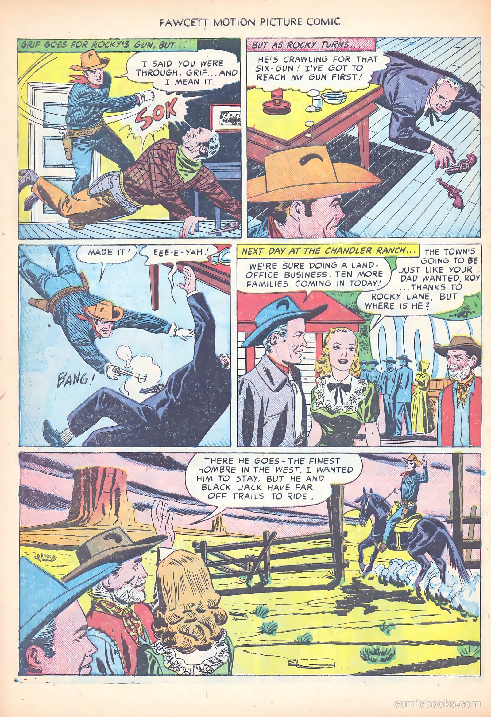 Motion Picture Comics #103 (1951) — page 34 of 36