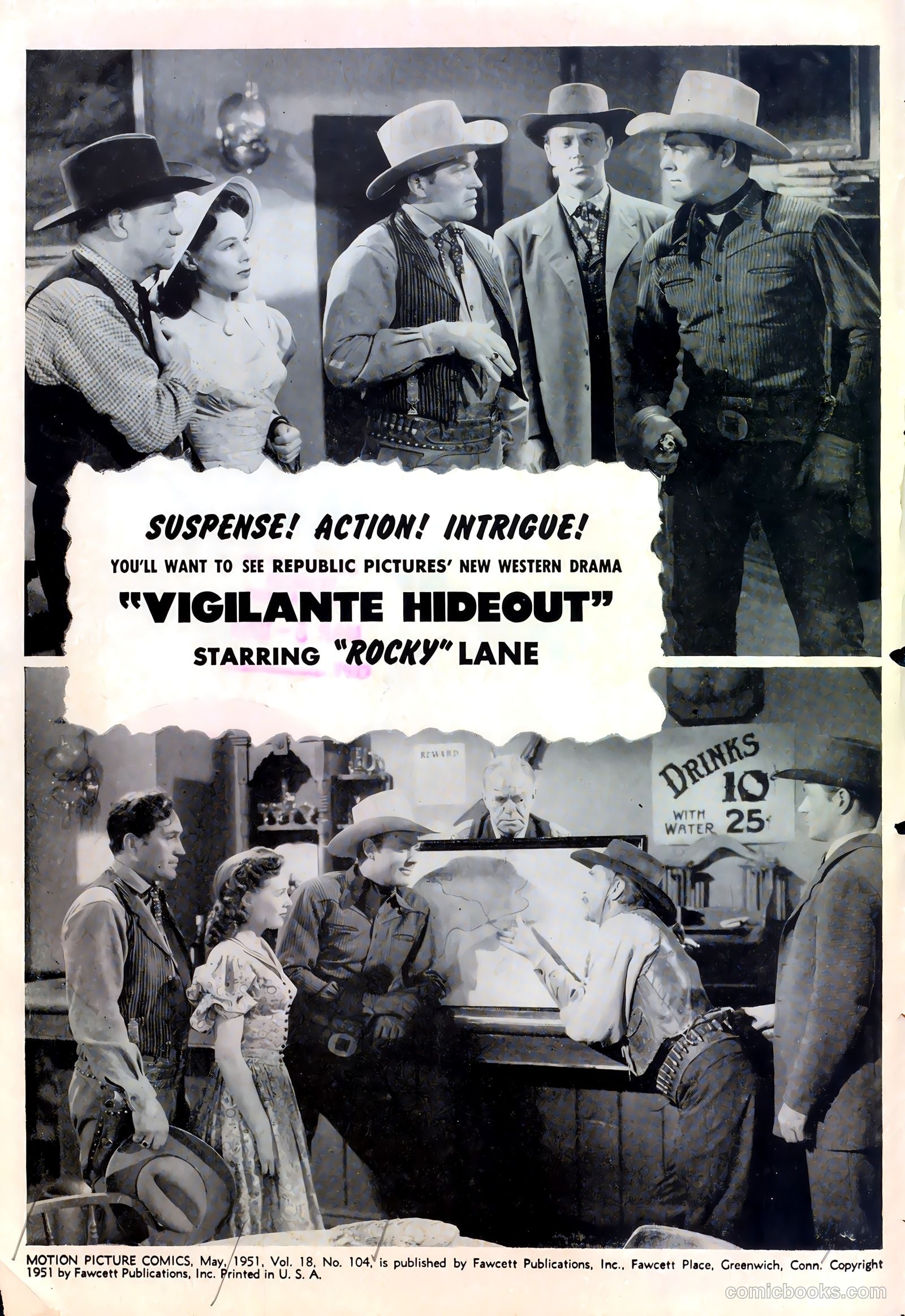 Motion Picture Comics #104 (1951) — page 2 of 36