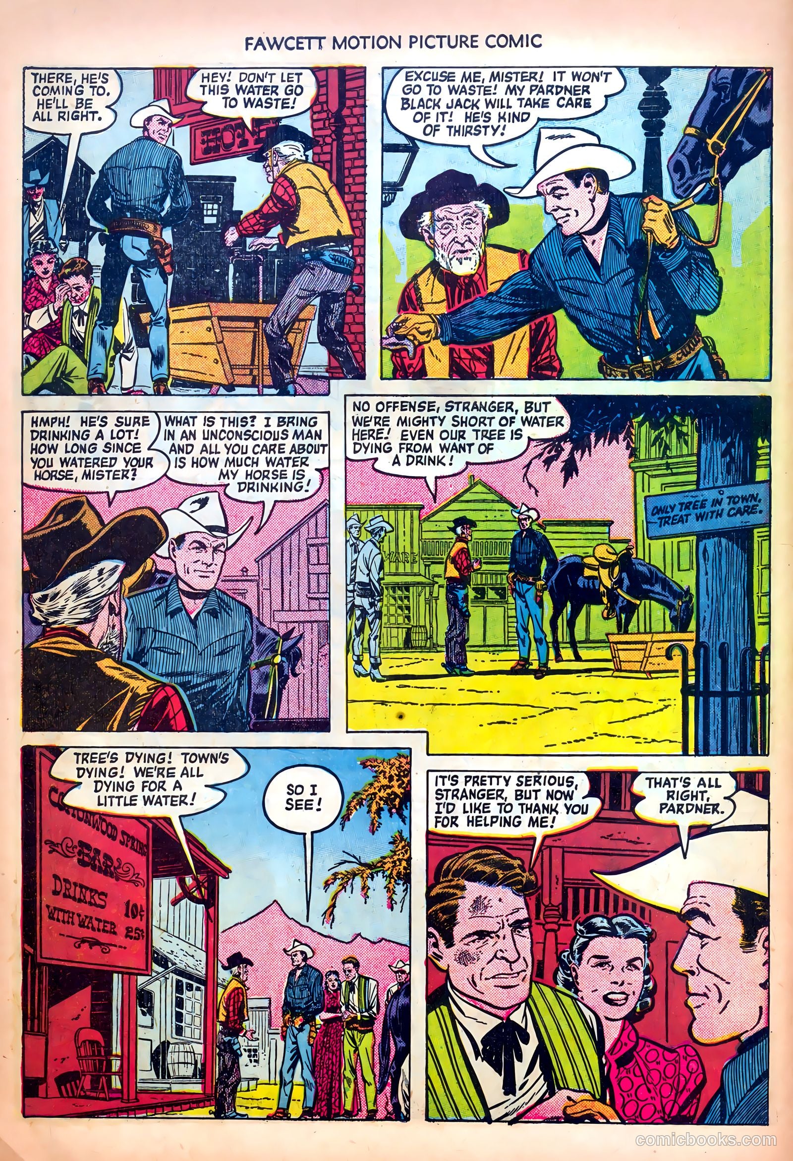 Motion Picture Comics #104 (1951) — page 6 of 36