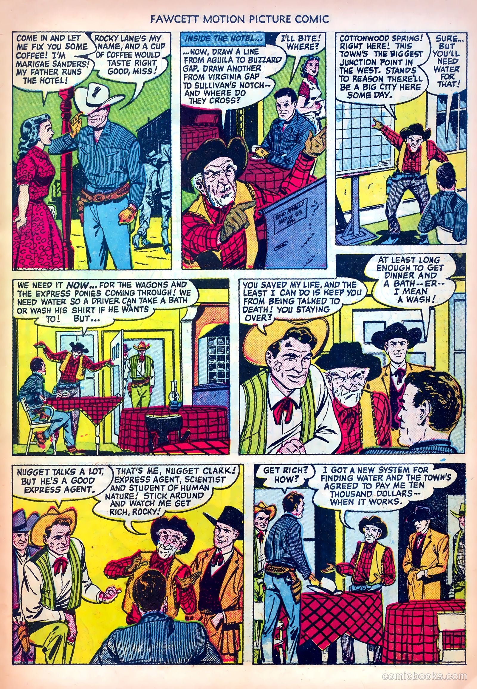 Motion Picture Comics #104 (1951) — page 7 of 36