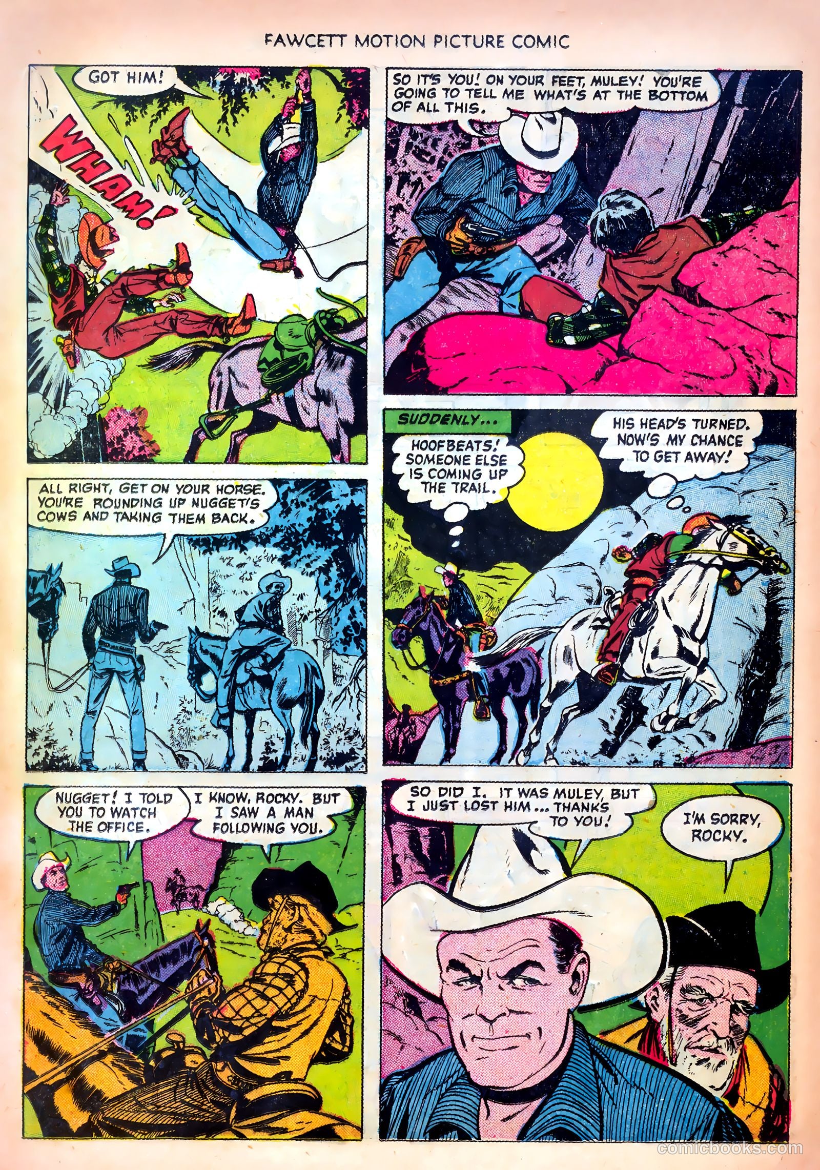 Motion Picture Comics #104 (1951) — page 17 of 36