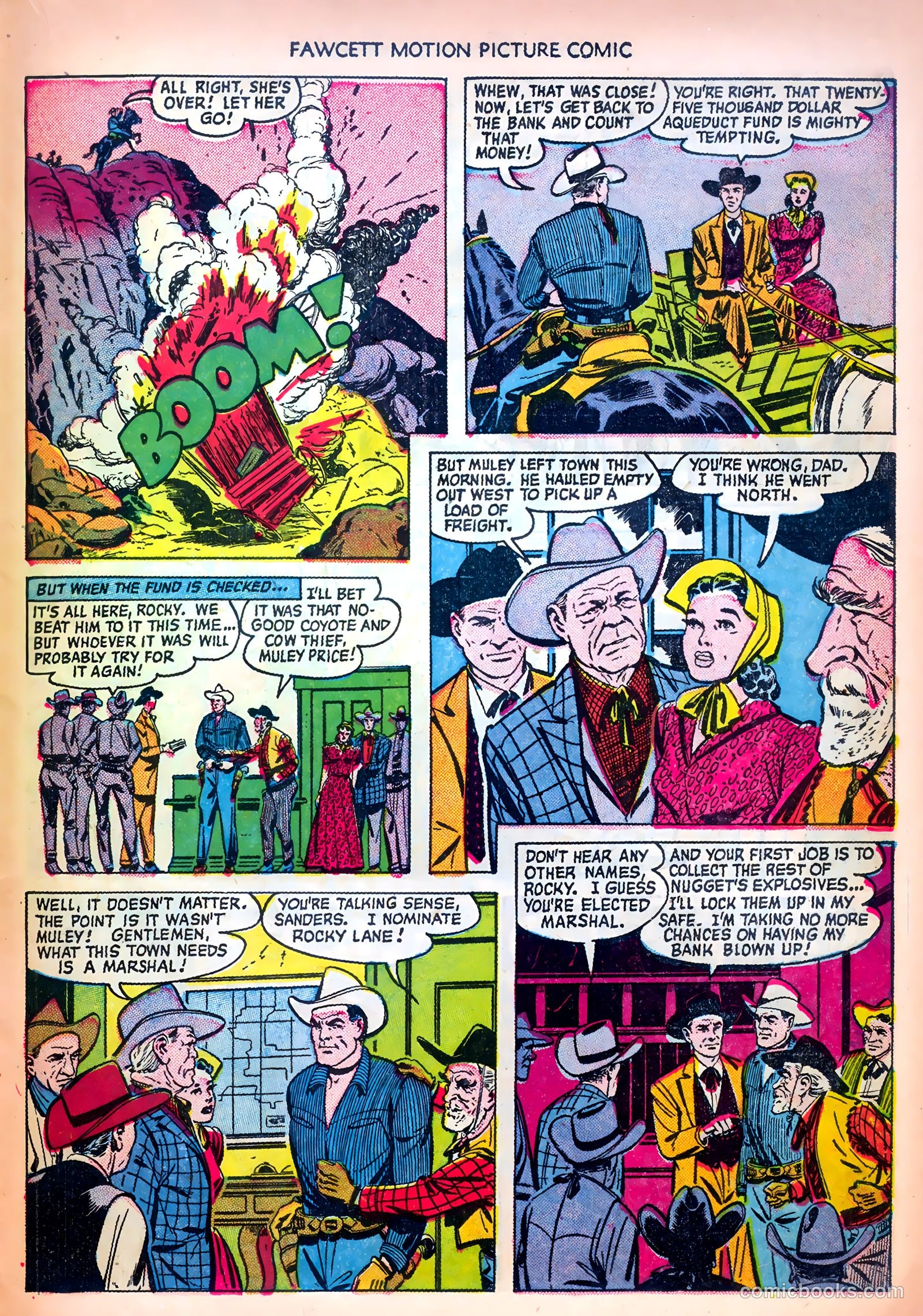 Motion Picture Comics #104 (1951) — page 23 of 36