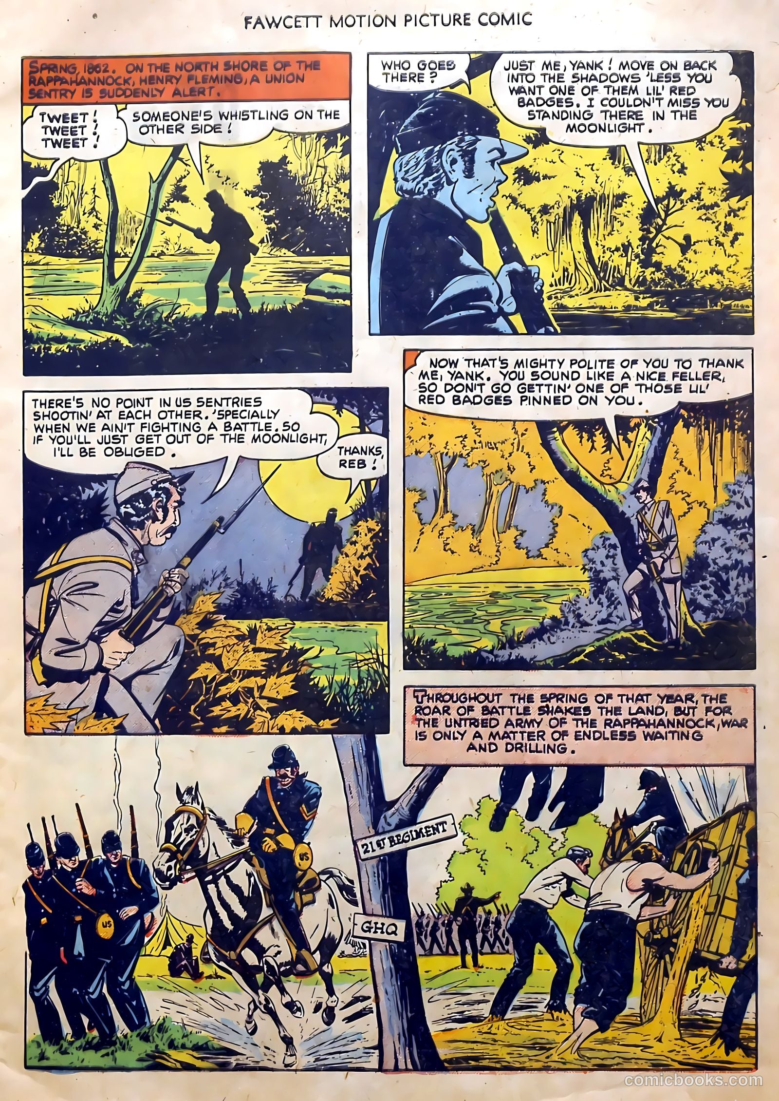 Motion Picture Comics #105 (1951) — page 4 of 34