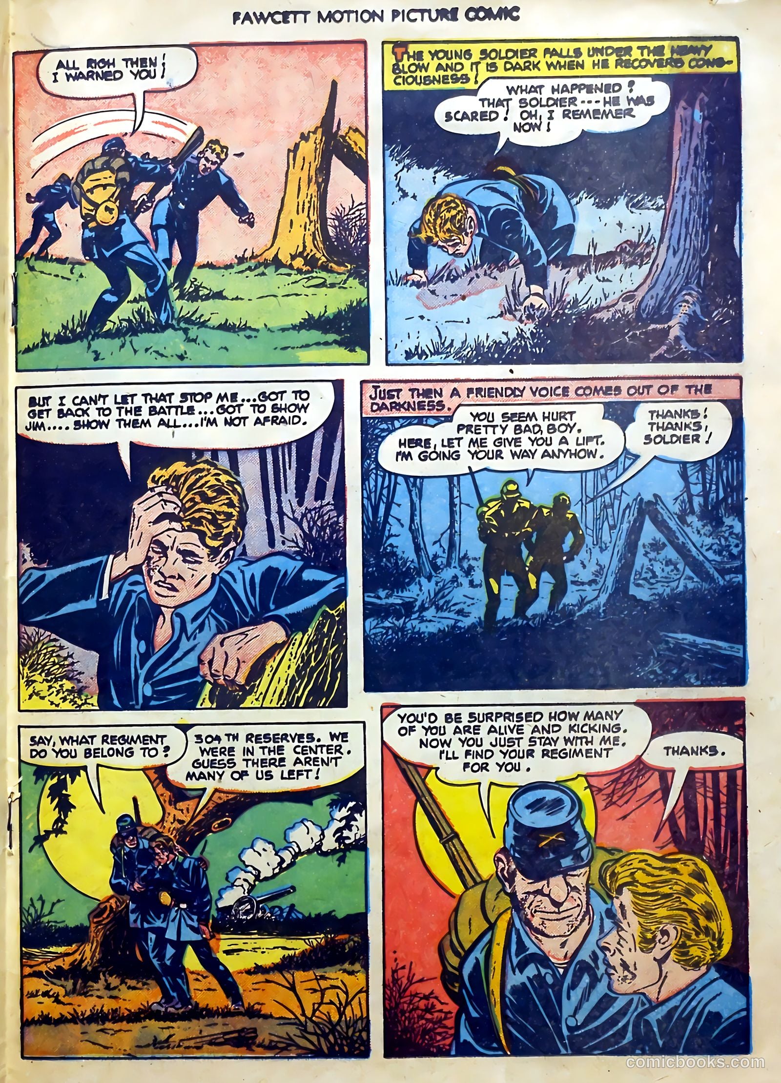 Motion Picture Comics #105 (1951) — page 18 of 34