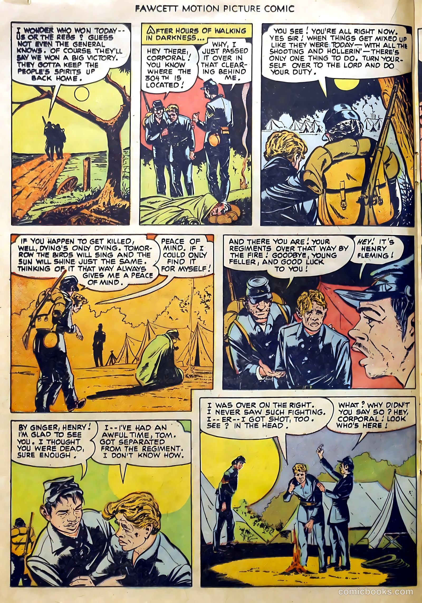 Motion Picture Comics #105 (1951) — page 19 of 34