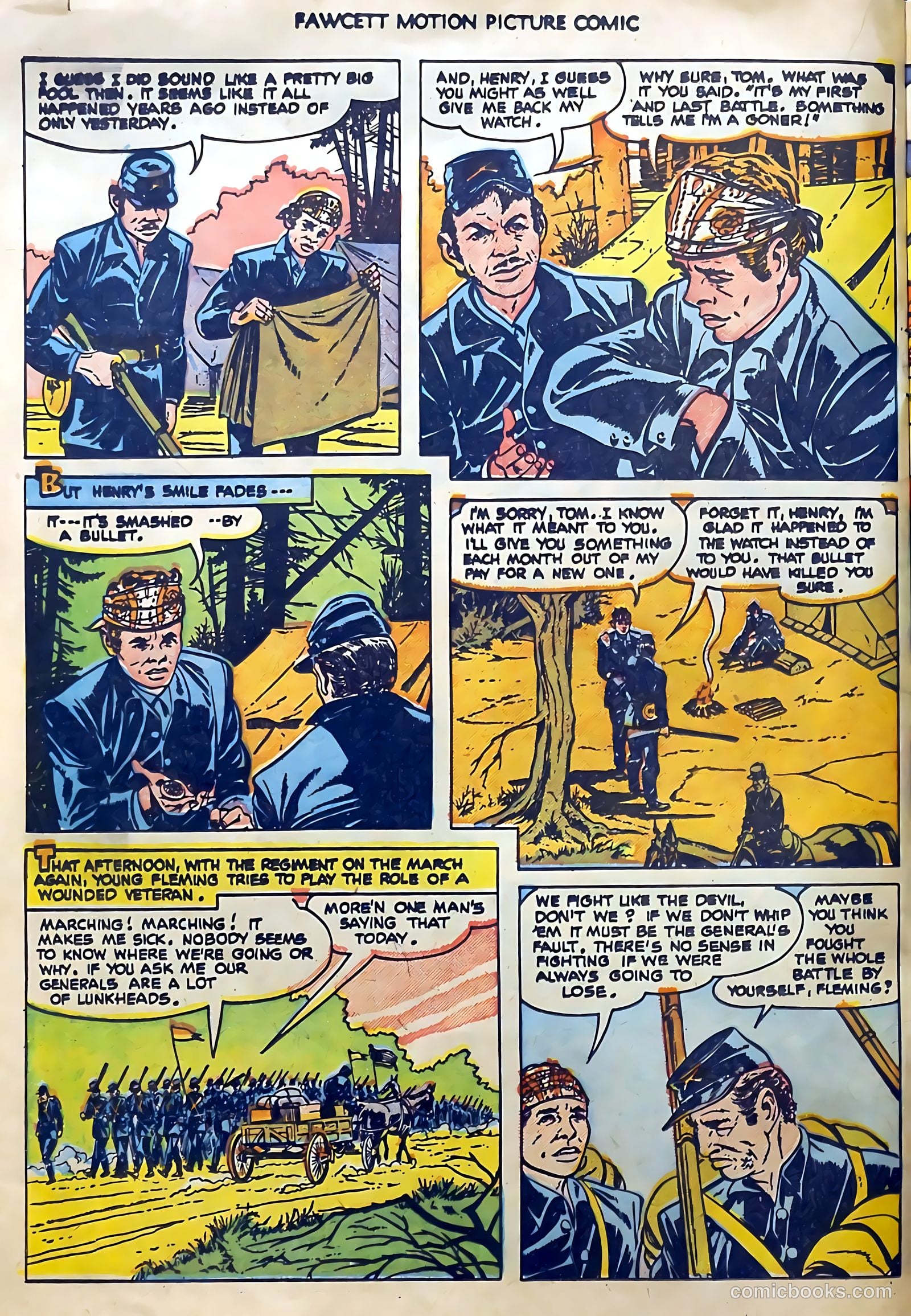 Motion Picture Comics #105 (1951) — page 21 of 34