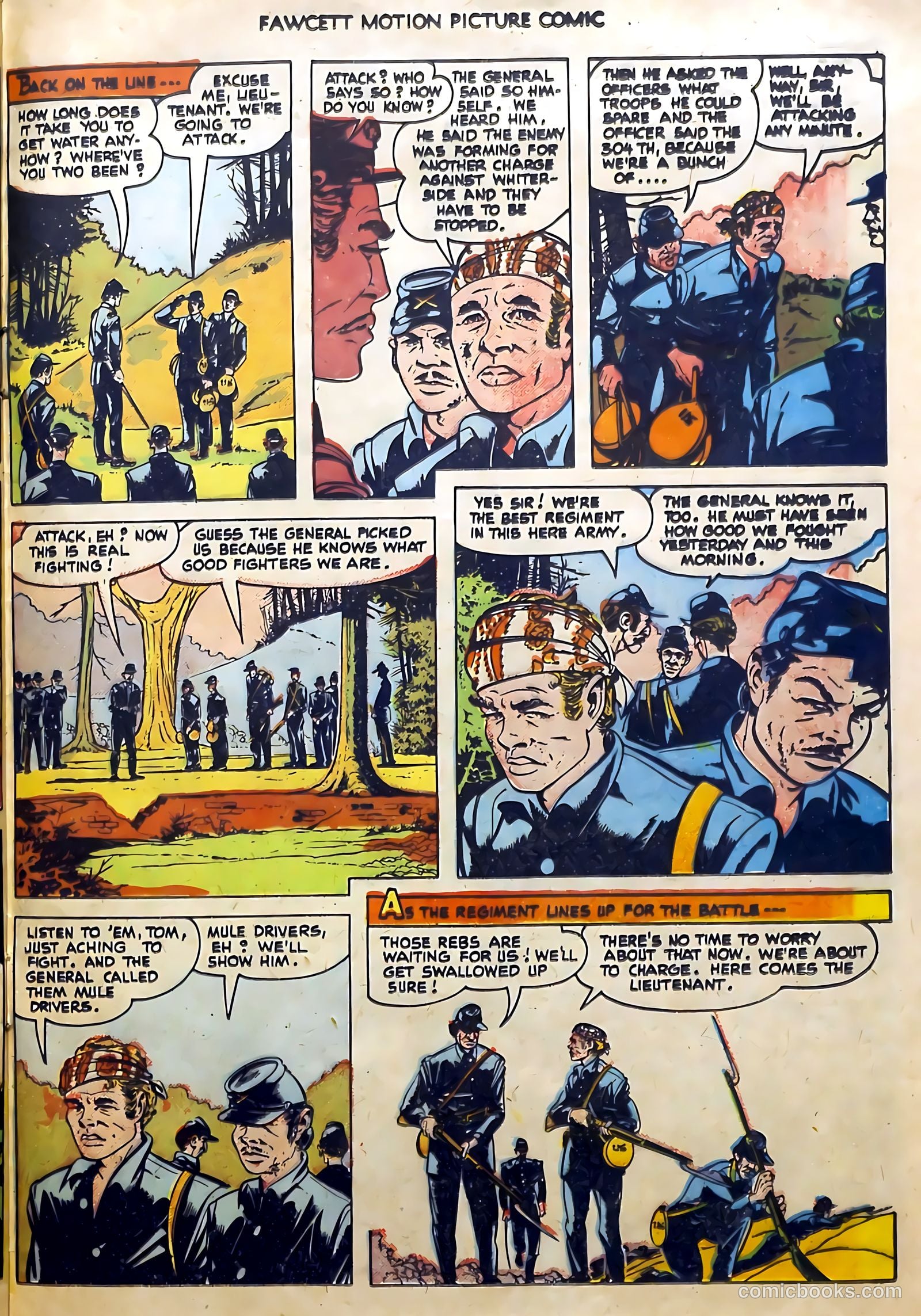 Motion Picture Comics #105 (1951) — page 24 of 34