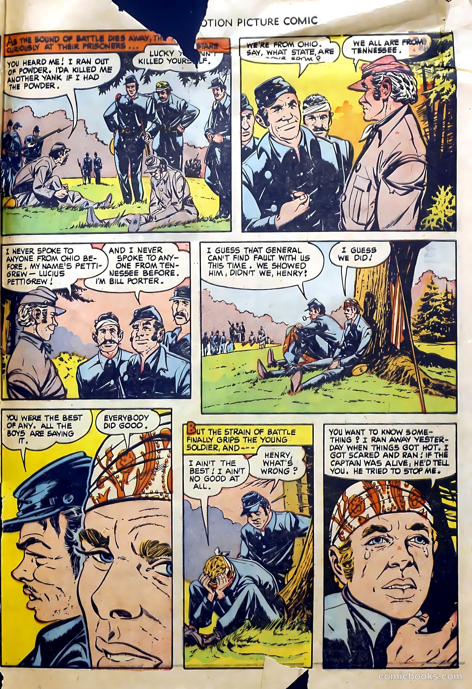 Motion Picture Comics #105 (1951) — page 32 of 34