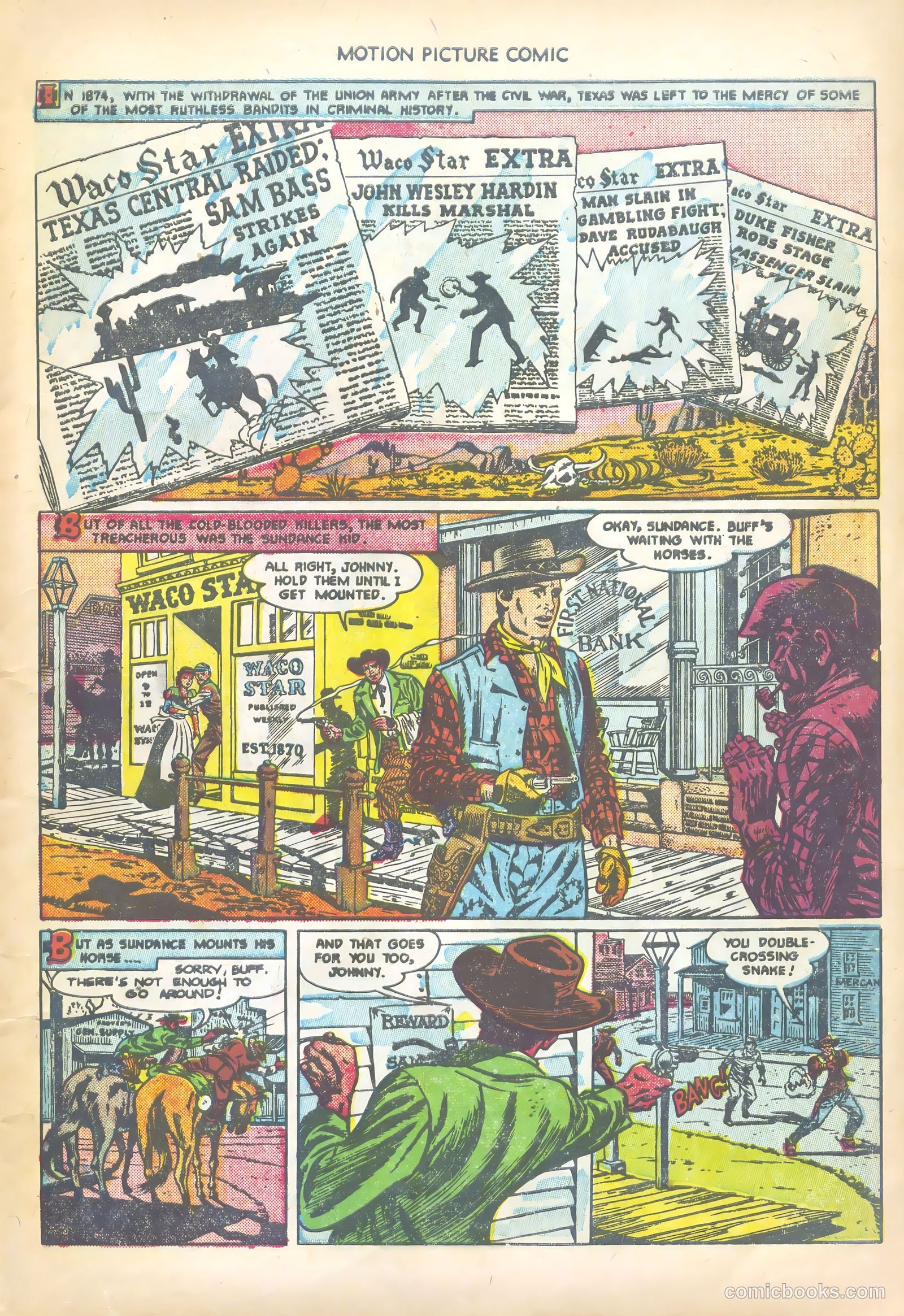 Motion Picture Comics #106 (1951) — page 5 of 36