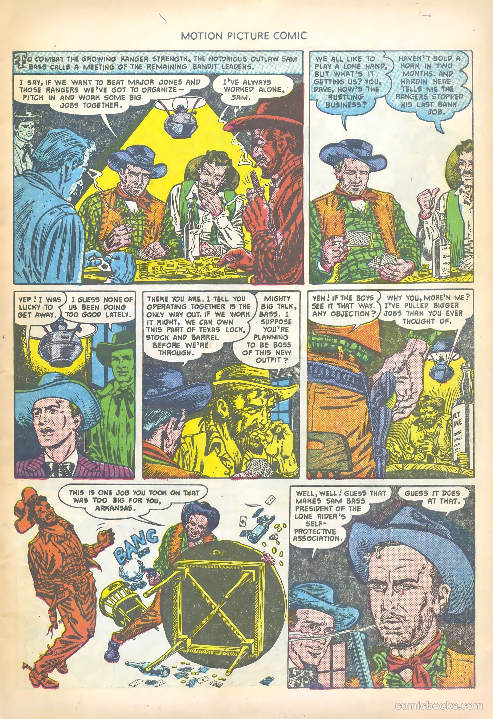 Motion Picture Comics #106 (1951) — page 7 of 36
