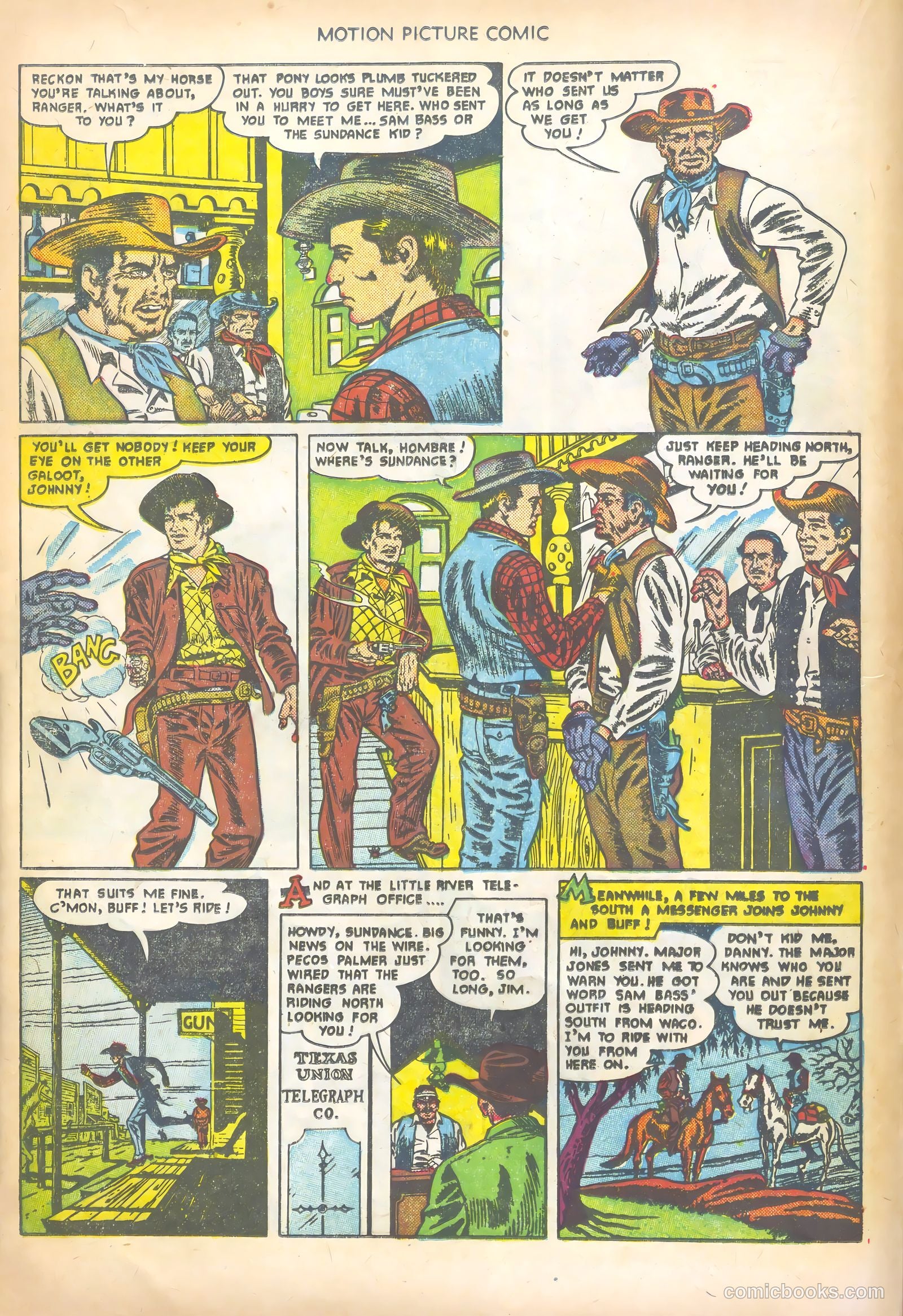 Motion Picture Comics #106 (1951) — page 16 of 36