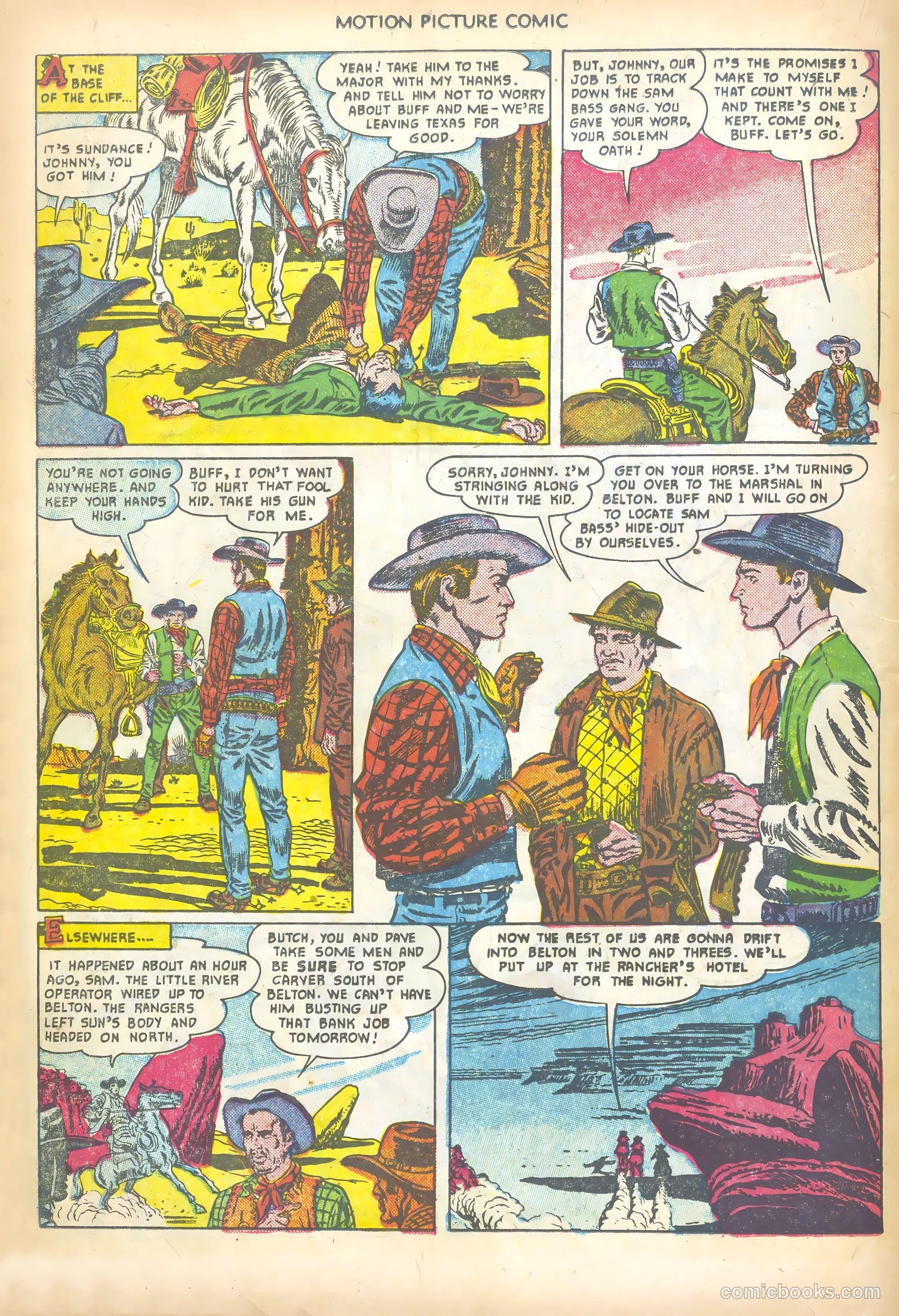 Motion Picture Comics #106 (1951) — page 18 of 36