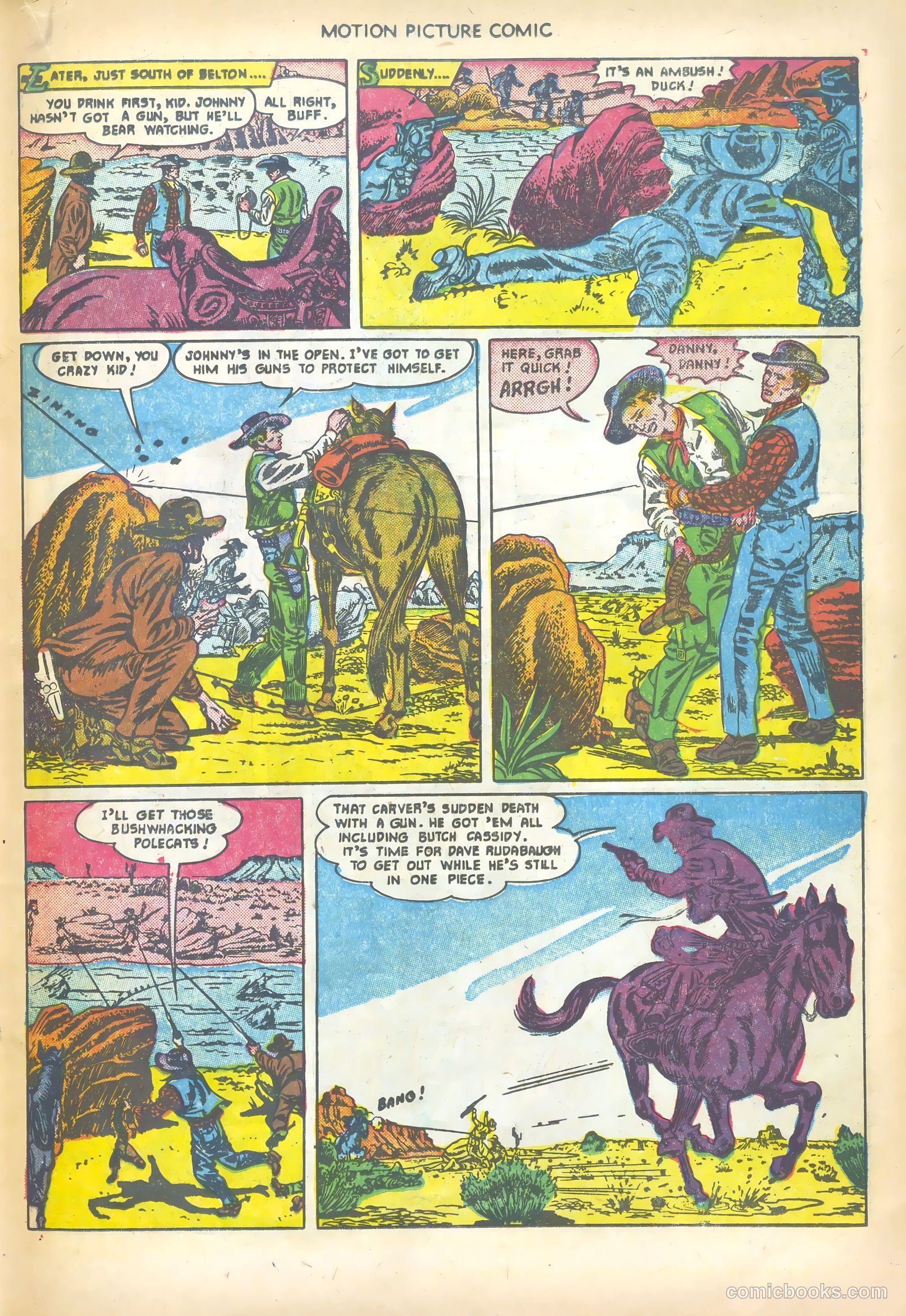 Motion Picture Comics #106 (1951) — page 19 of 36