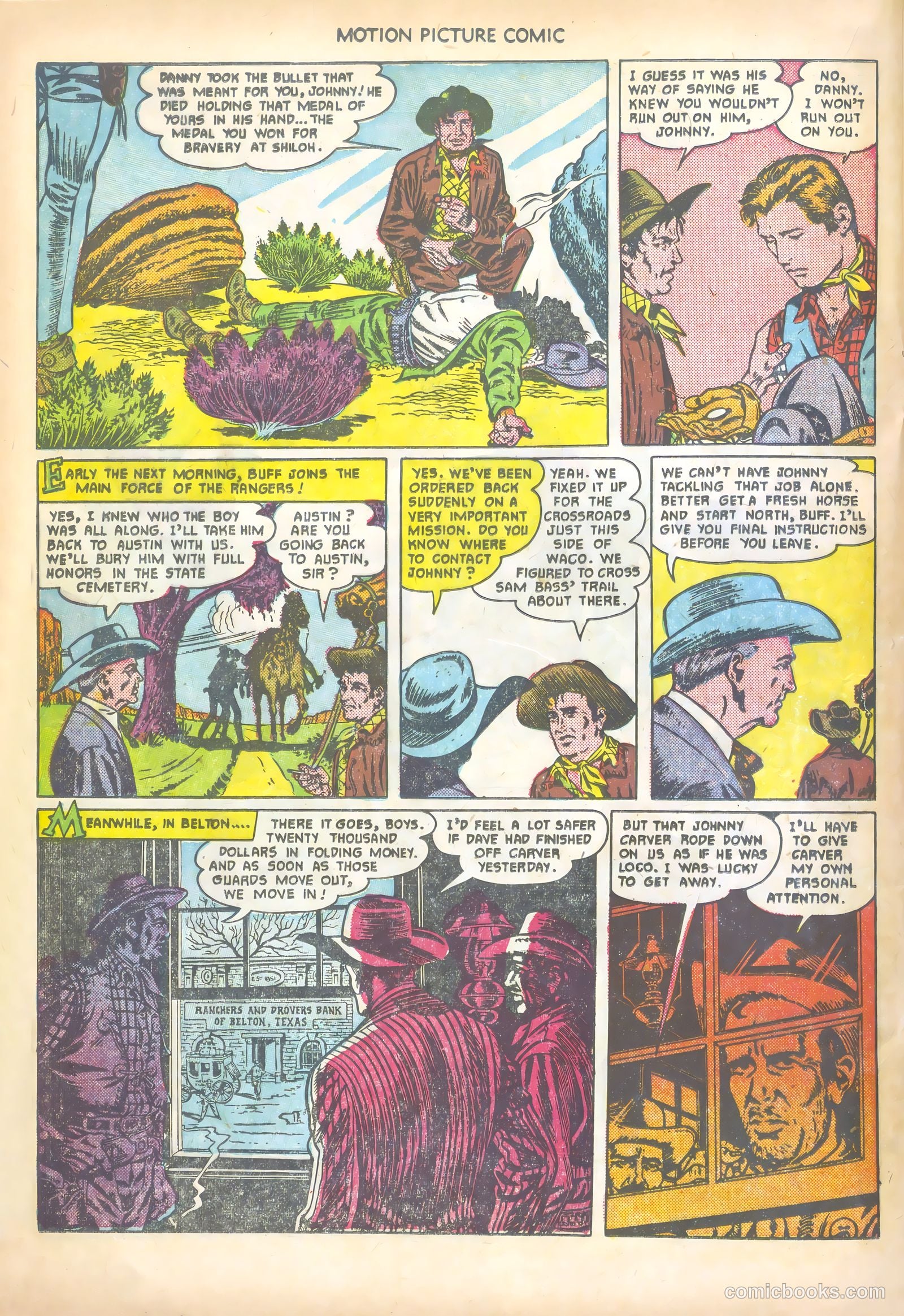 Motion Picture Comics #106 (1951) — page 20 of 36