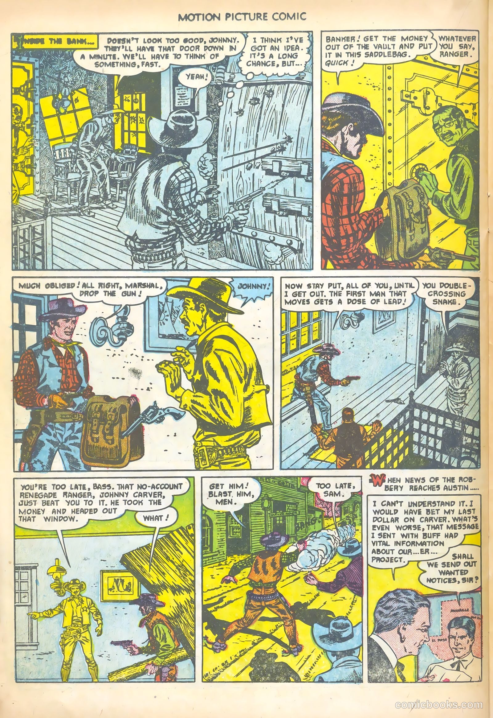 Motion Picture Comics #106 (1951) — page 22 of 36