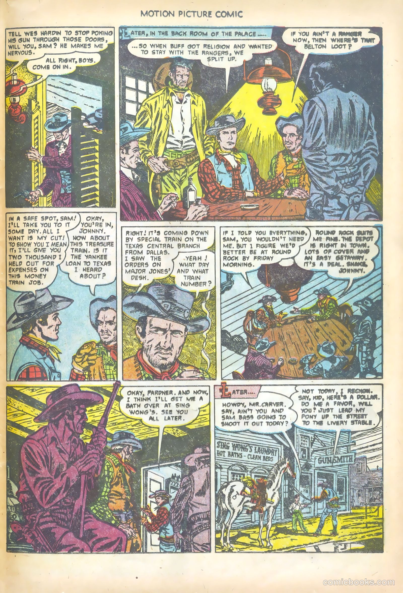Motion Picture Comics #106 (1951) — page 25 of 36
