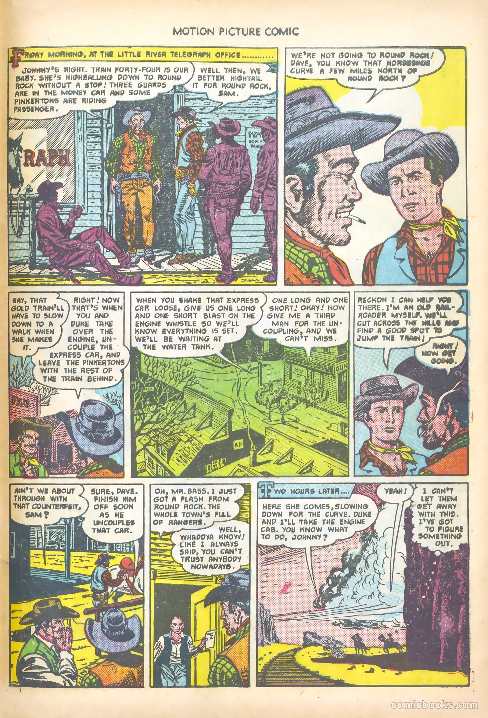 Motion Picture Comics #106 (1951) — page 29 of 36