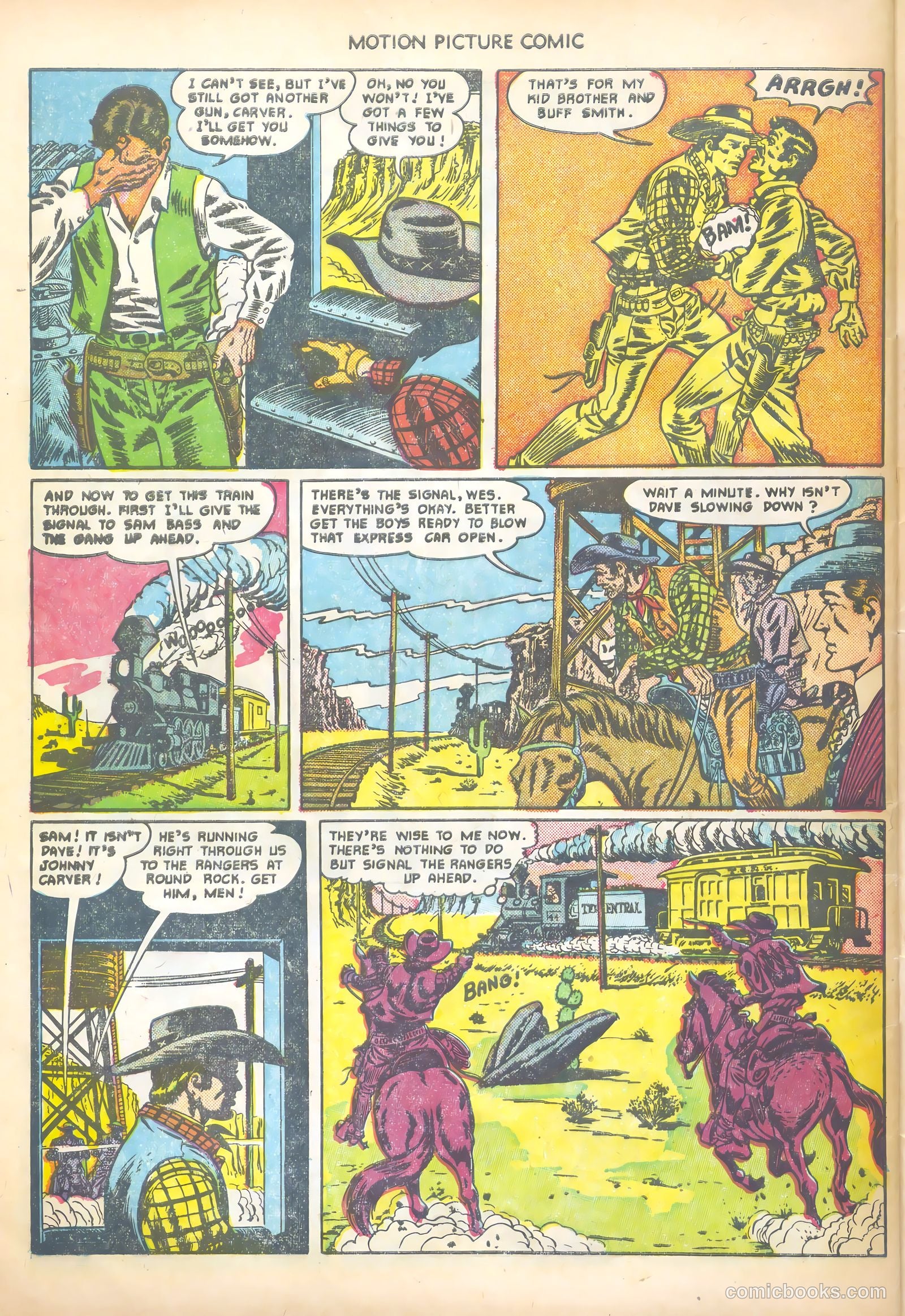 Motion Picture Comics #106 (1951) — page 32 of 36