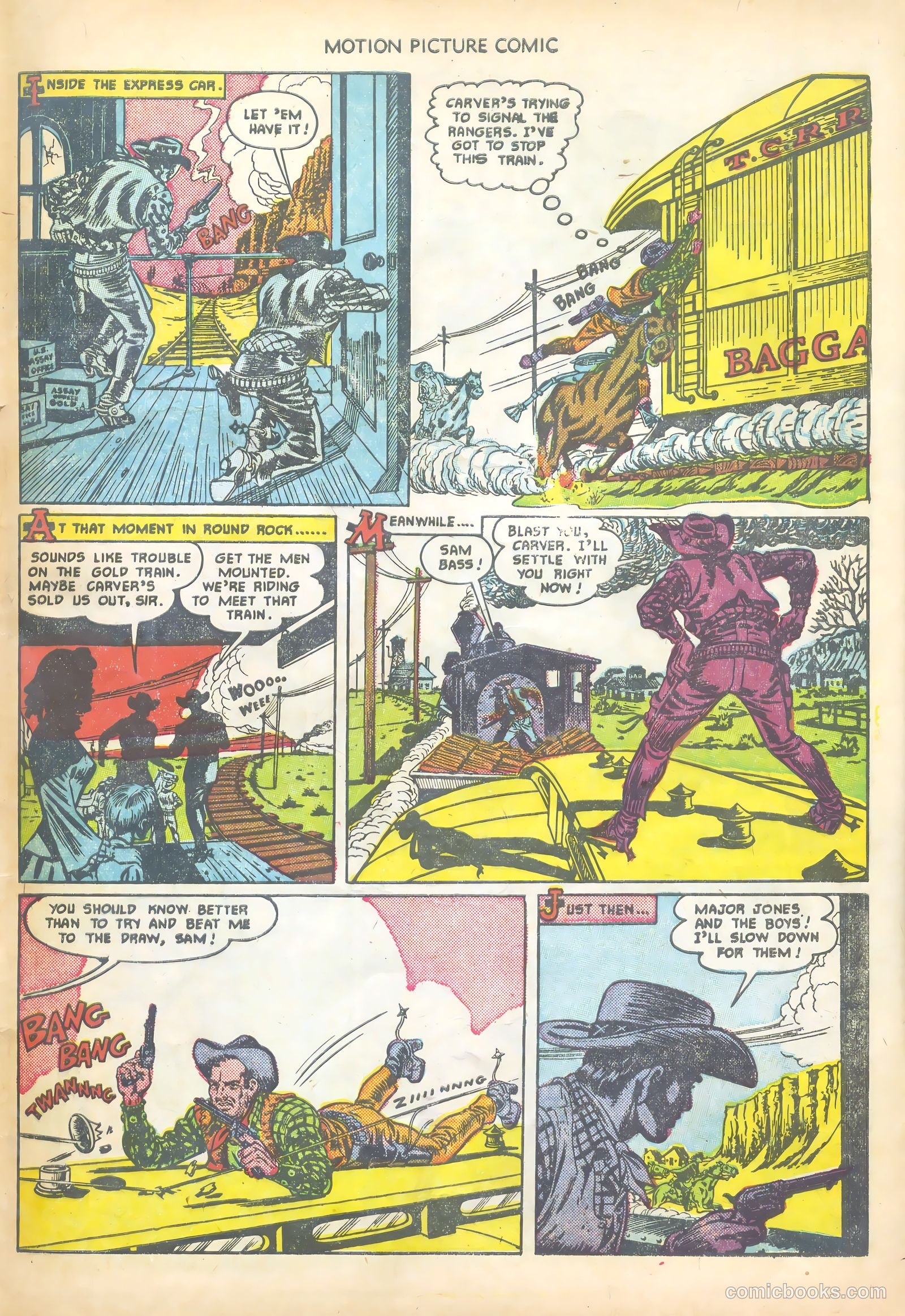 Motion Picture Comics #106 (1951) — page 33 of 36