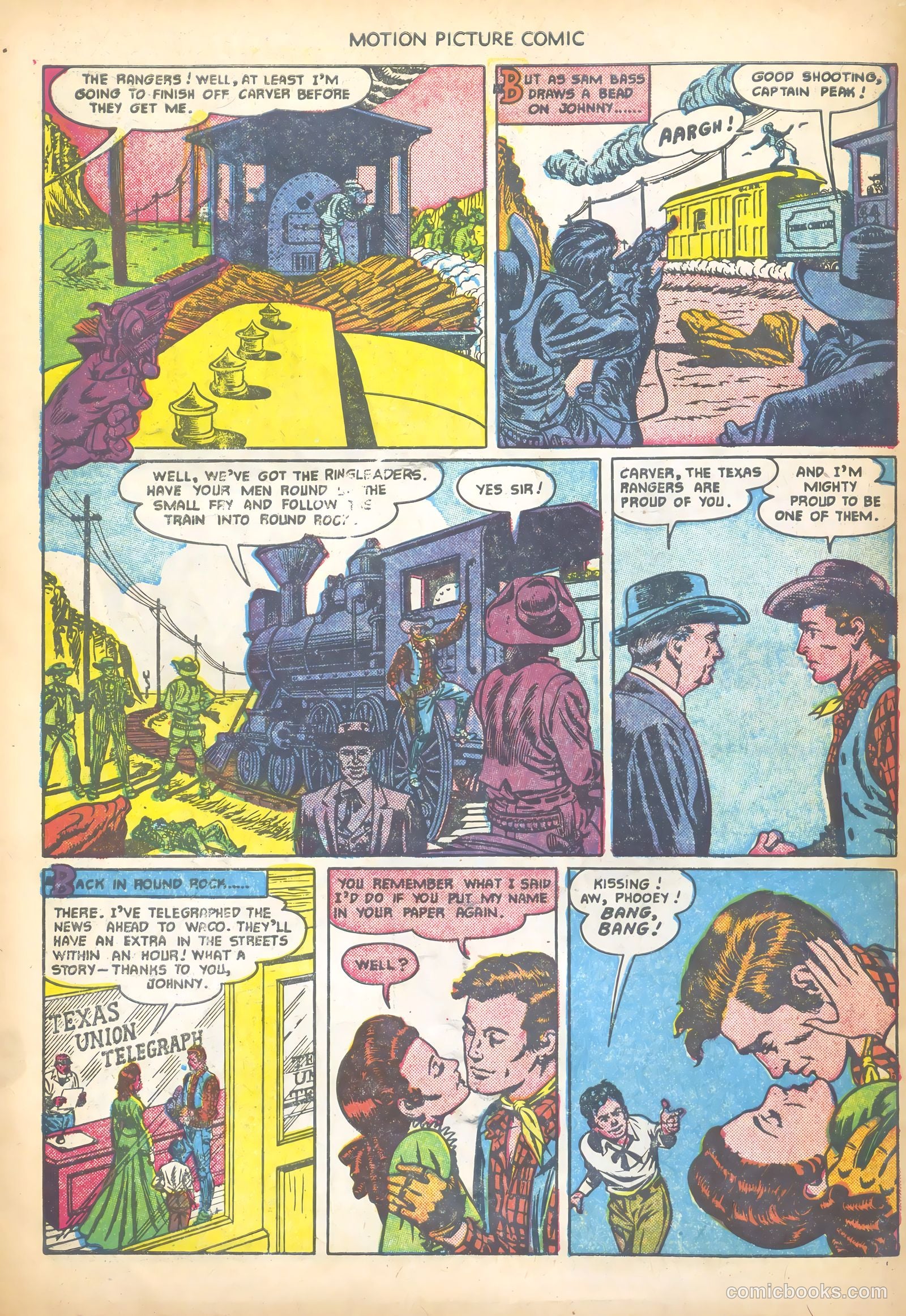 Motion Picture Comics #106 (1951) — page 34 of 36