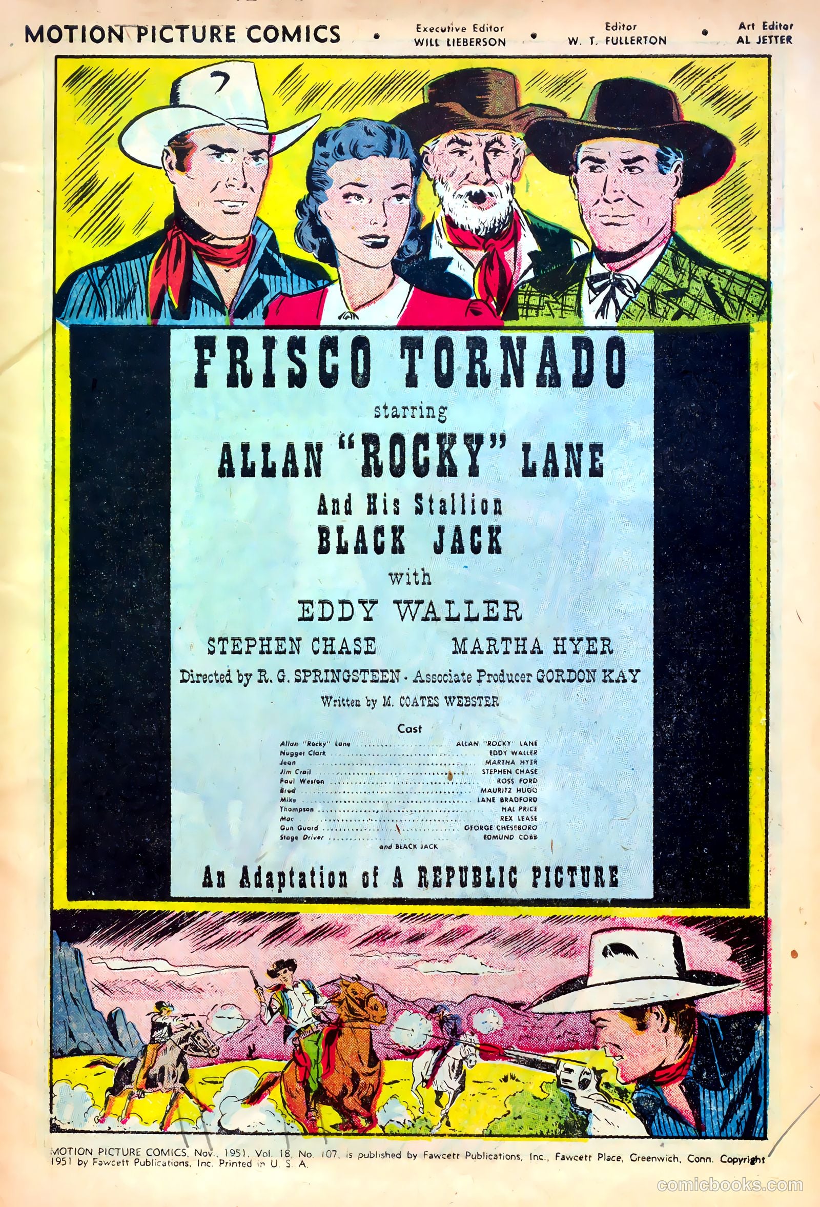 Motion Picture Comics #107 (1951) — page 3 of 36
