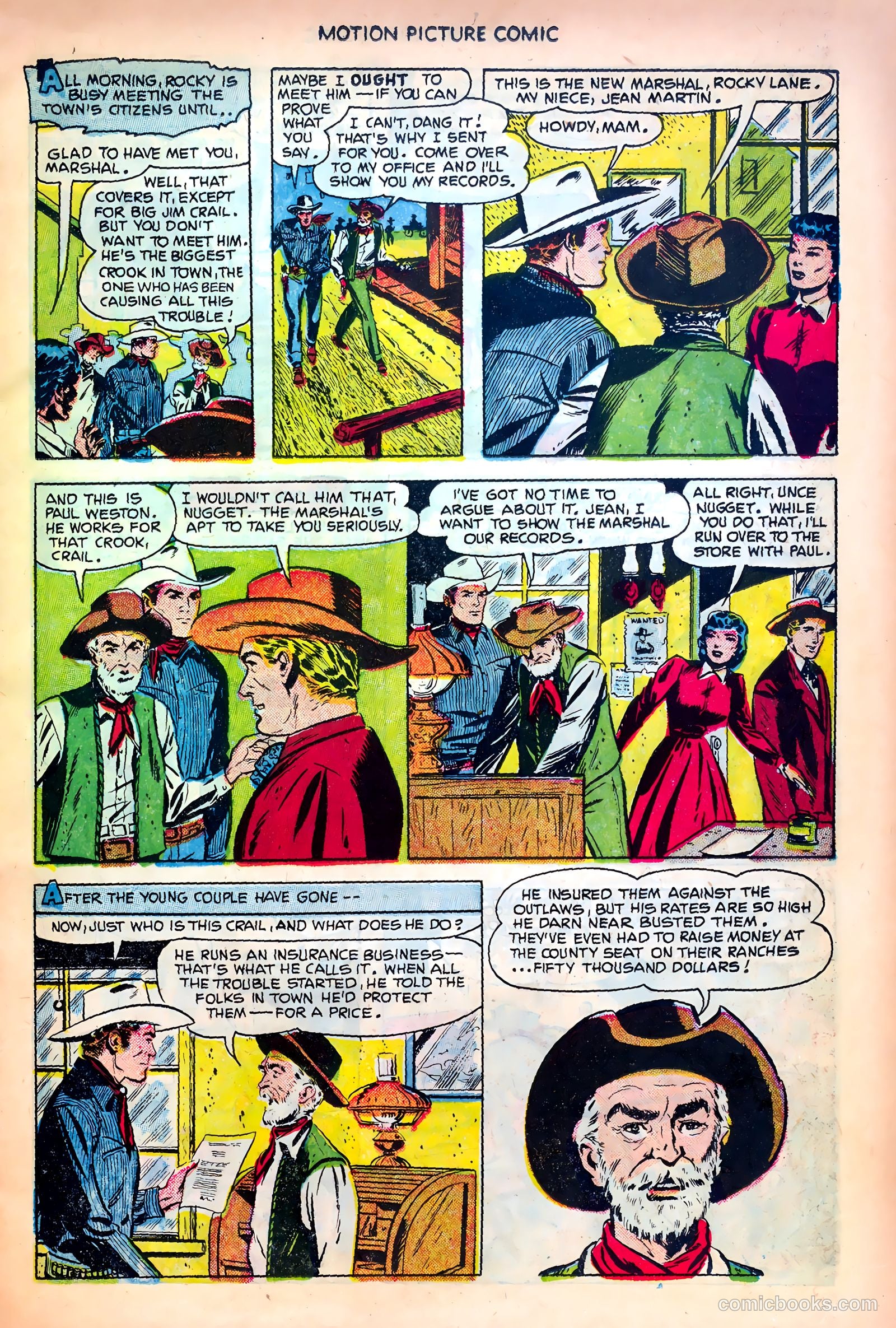 Motion Picture Comics #107 (1951) — page 11 of 36