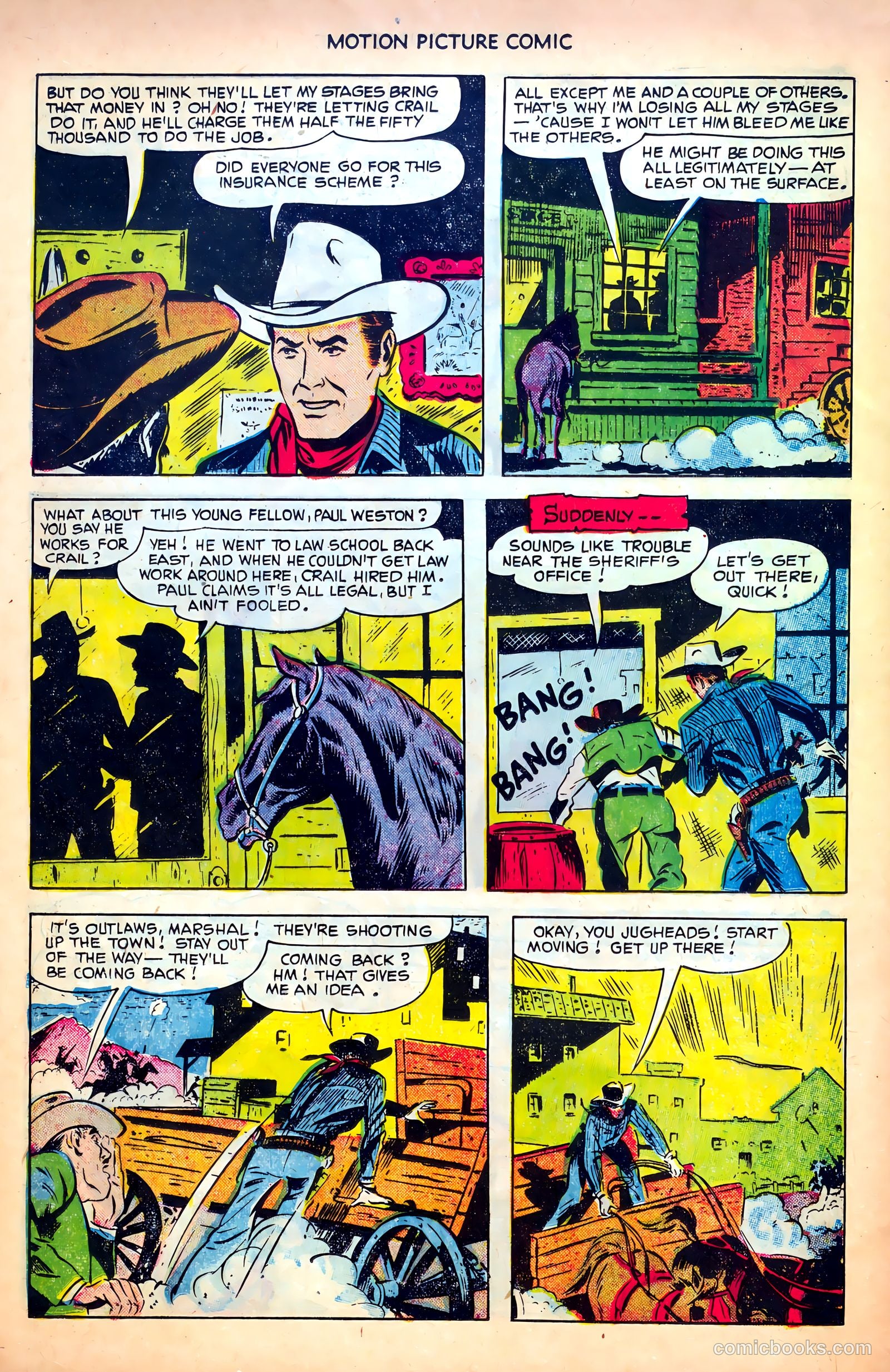 Motion Picture Comics #107 (1951) — page 12 of 36
