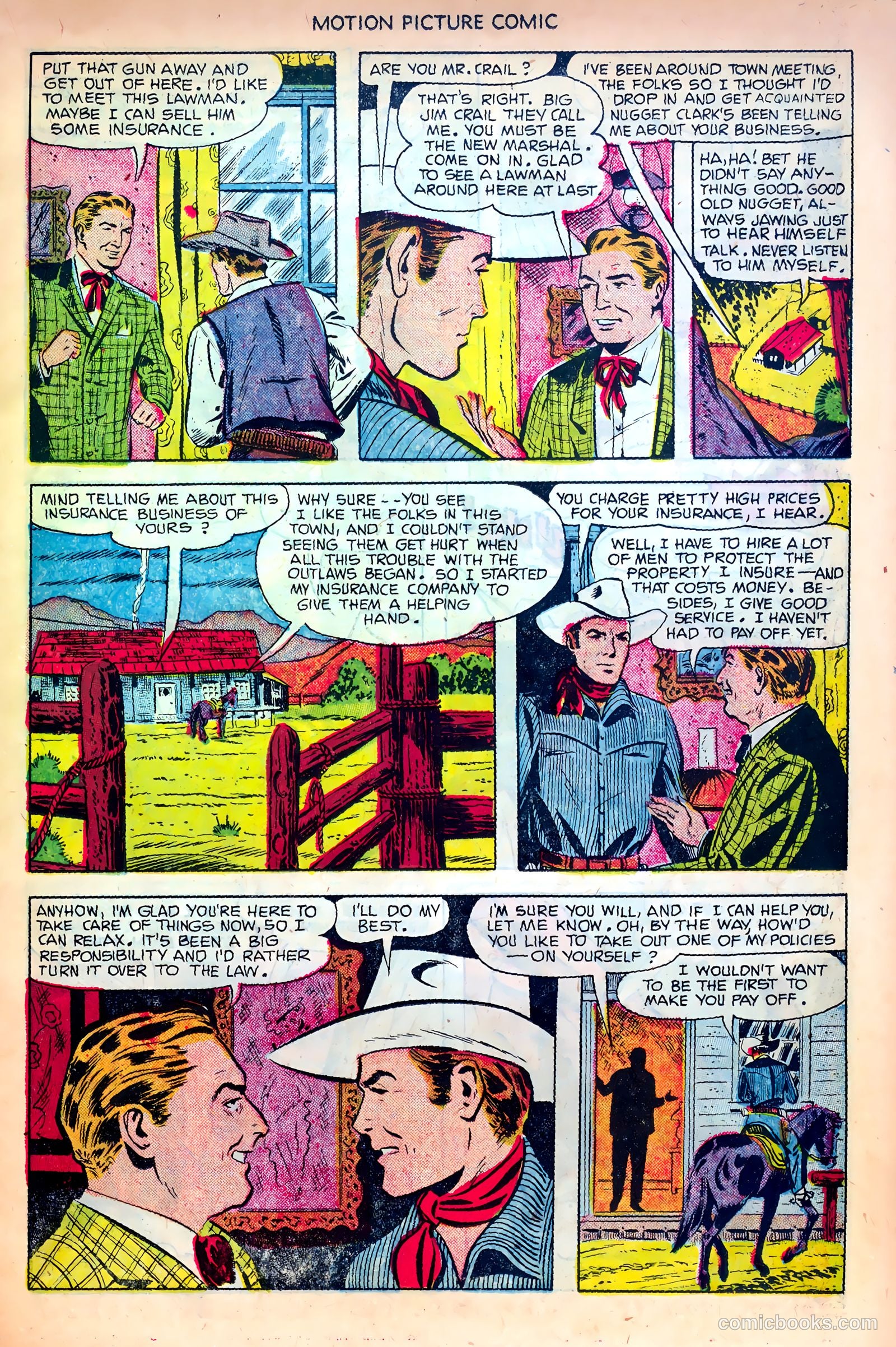 Motion Picture Comics #107 (1951) — page 15 of 36