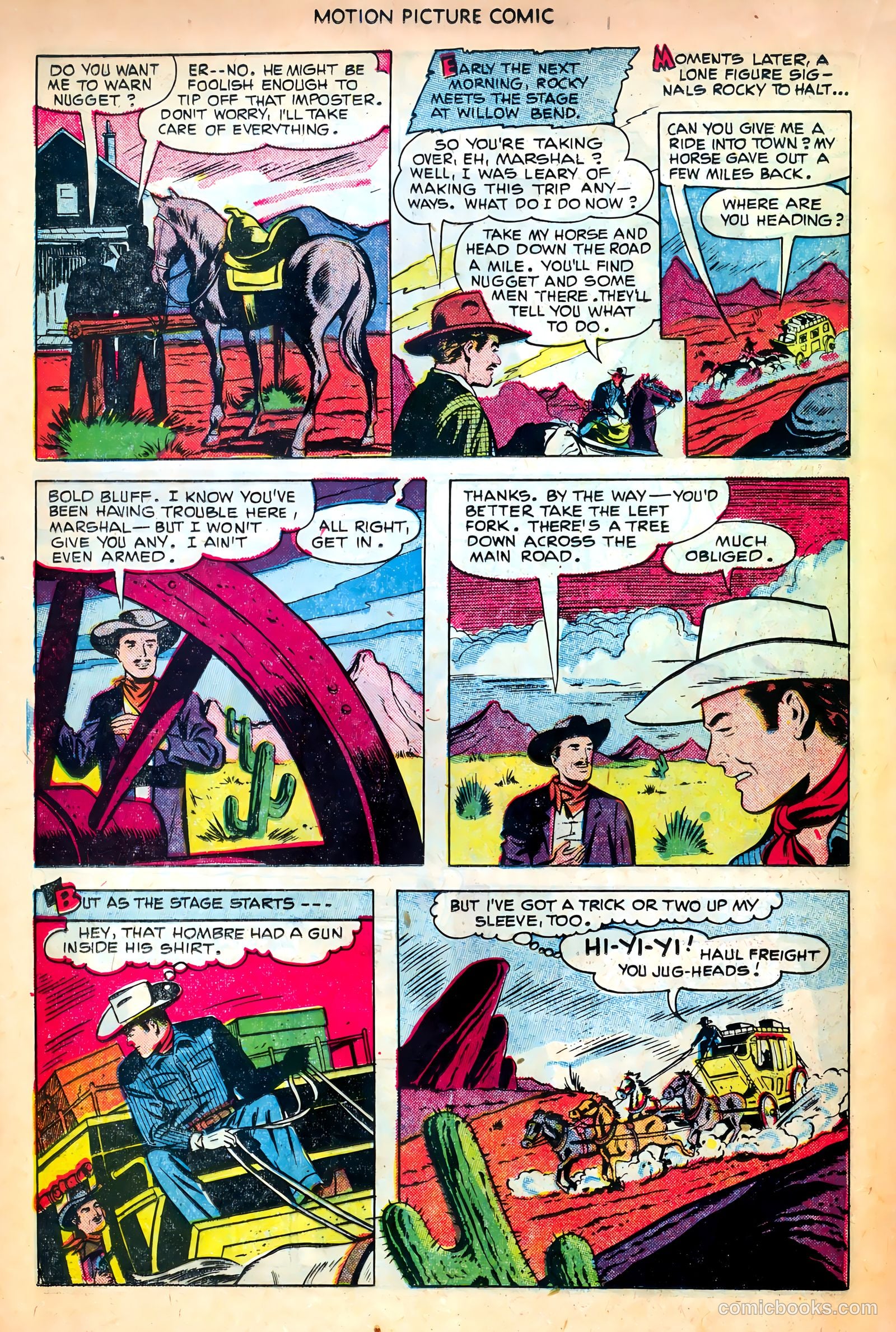 Motion Picture Comics #107 (1951) — page 20 of 36