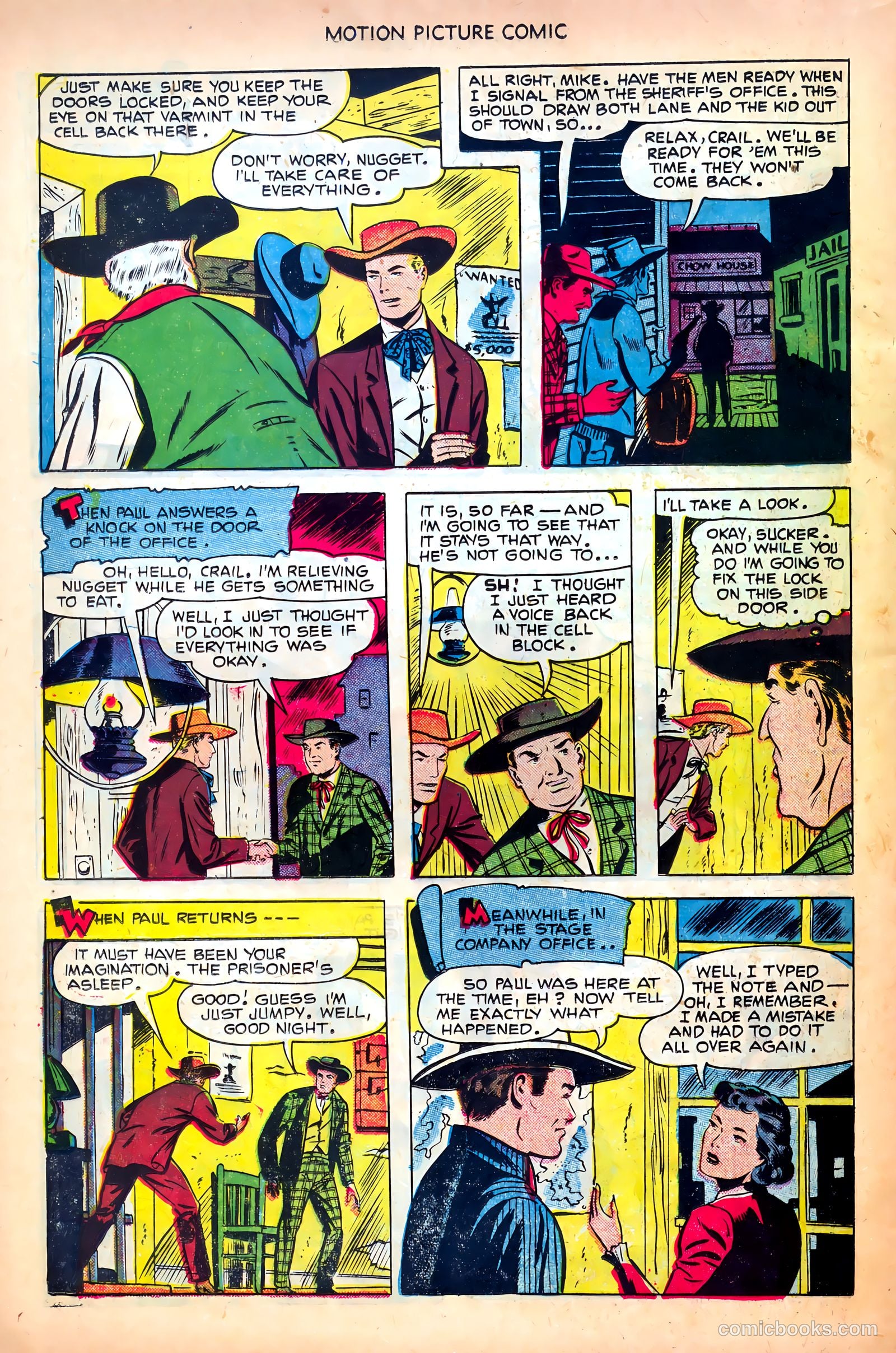 Motion Picture Comics #107 (1951) — page 24 of 36