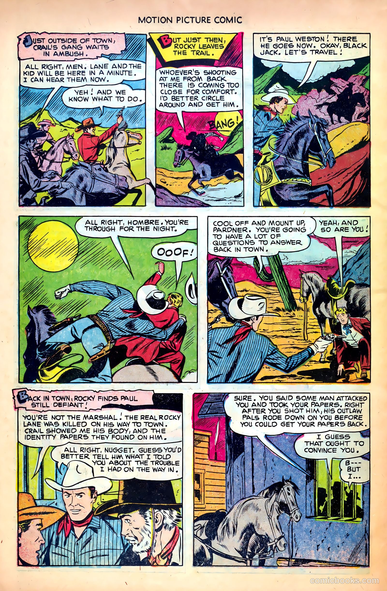 Motion Picture Comics #107 (1951) — page 26 of 36