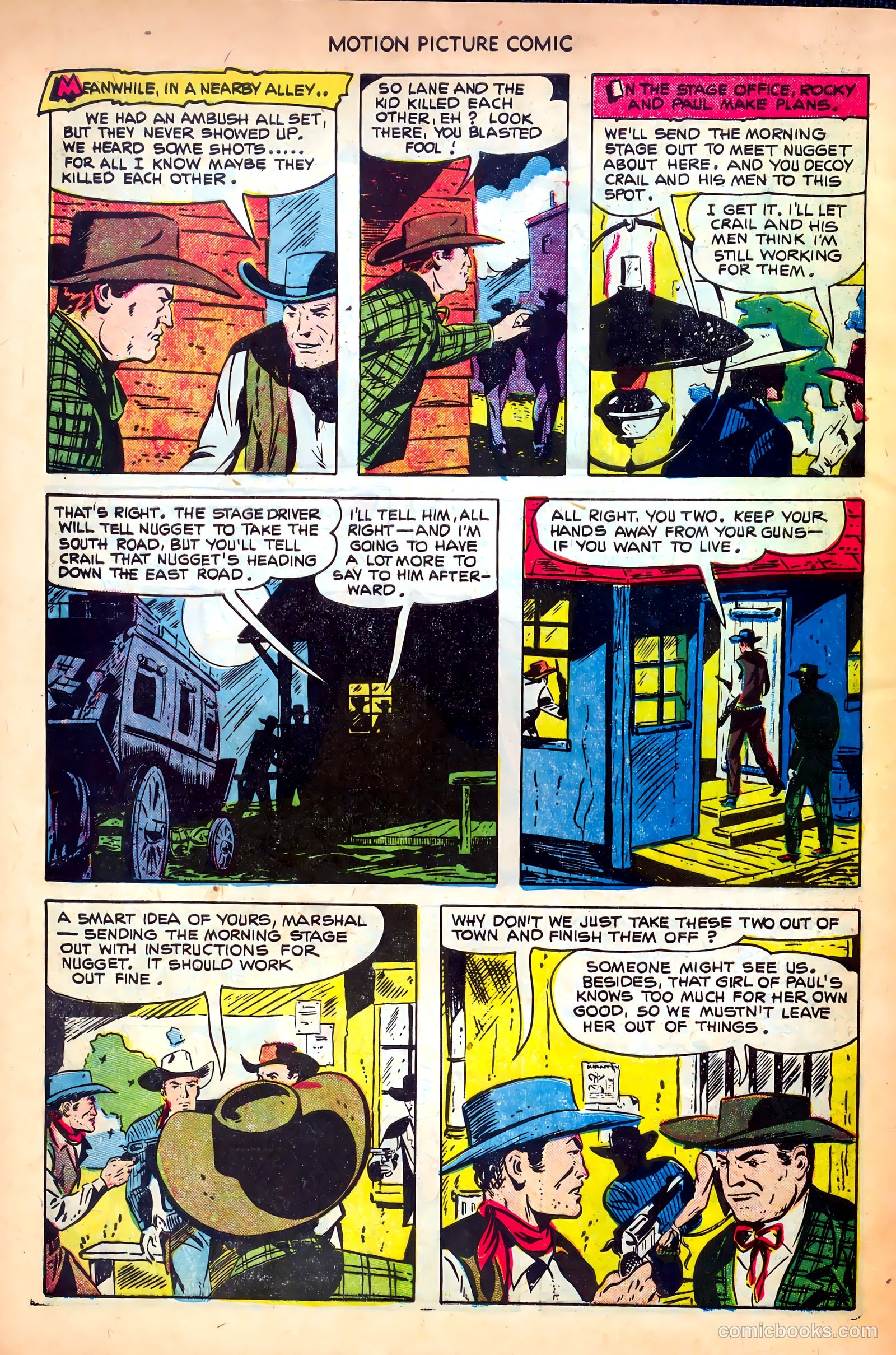 Motion Picture Comics #107 (1951) — page 28 of 36