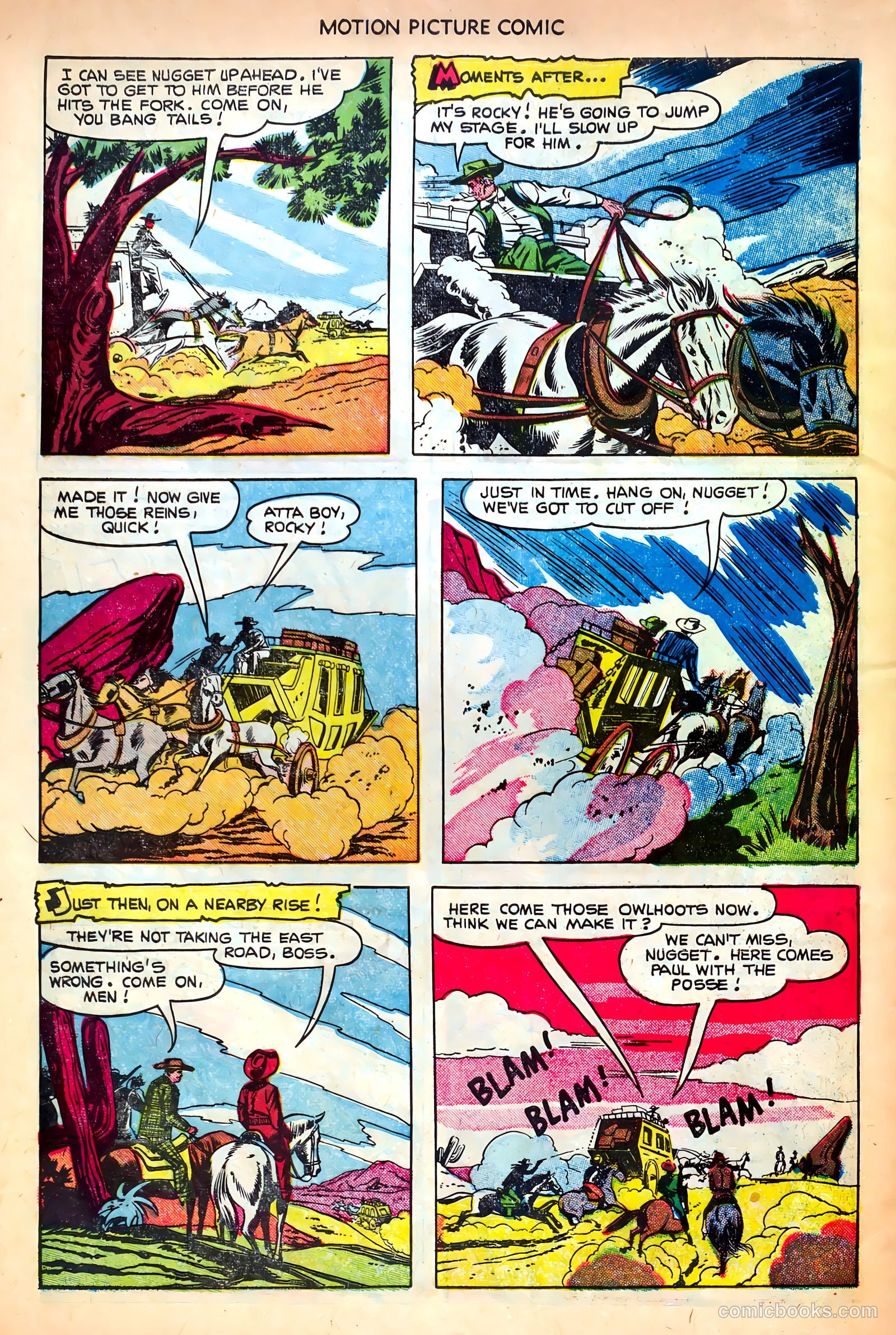 Motion Picture Comics #107 (1951) — page 32 of 36