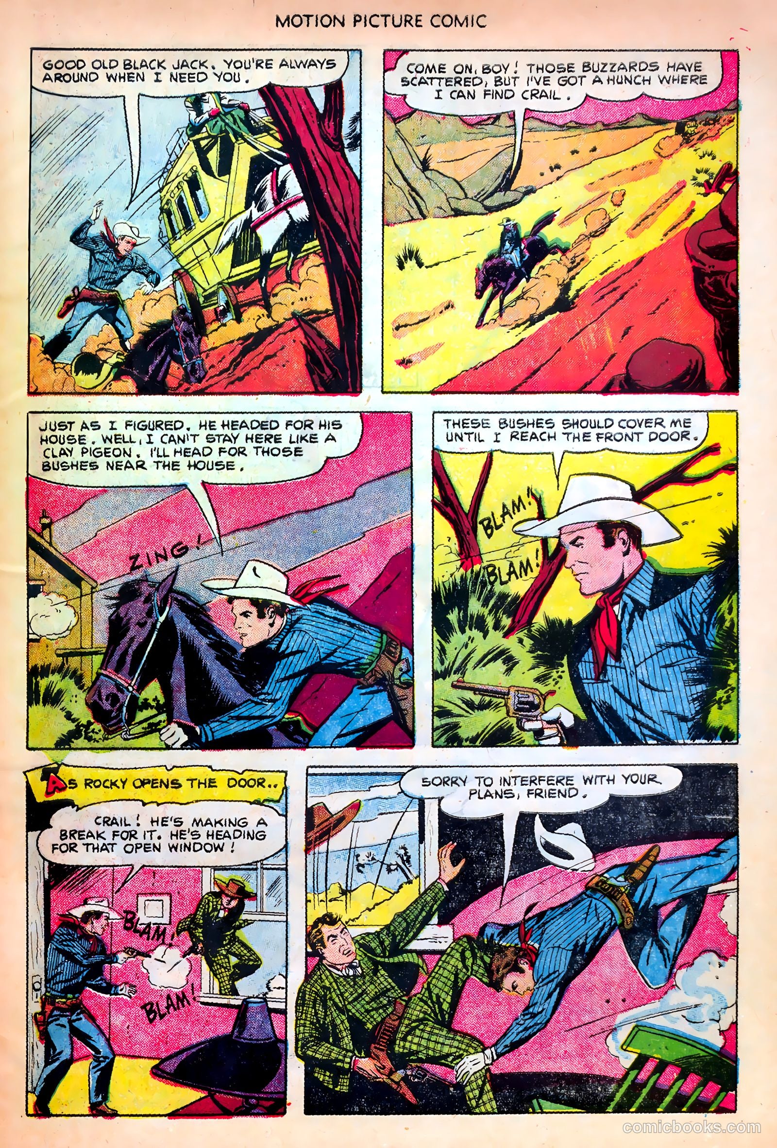 Motion Picture Comics #107 (1951) — page 33 of 36