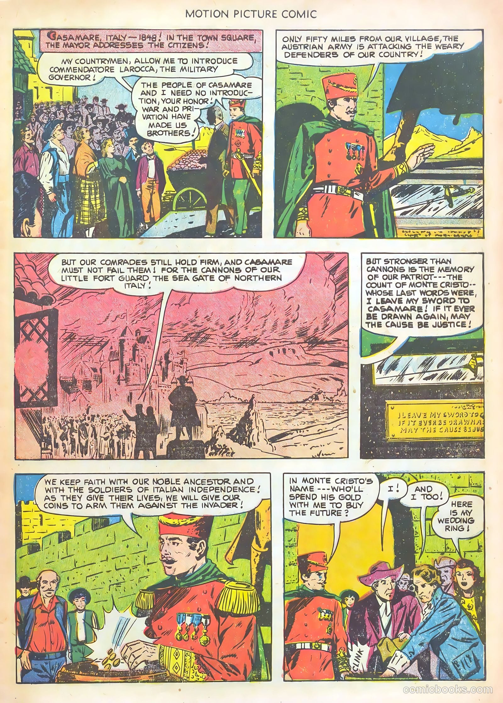 Motion Picture Comics #108 (1952) — page 5 of 36