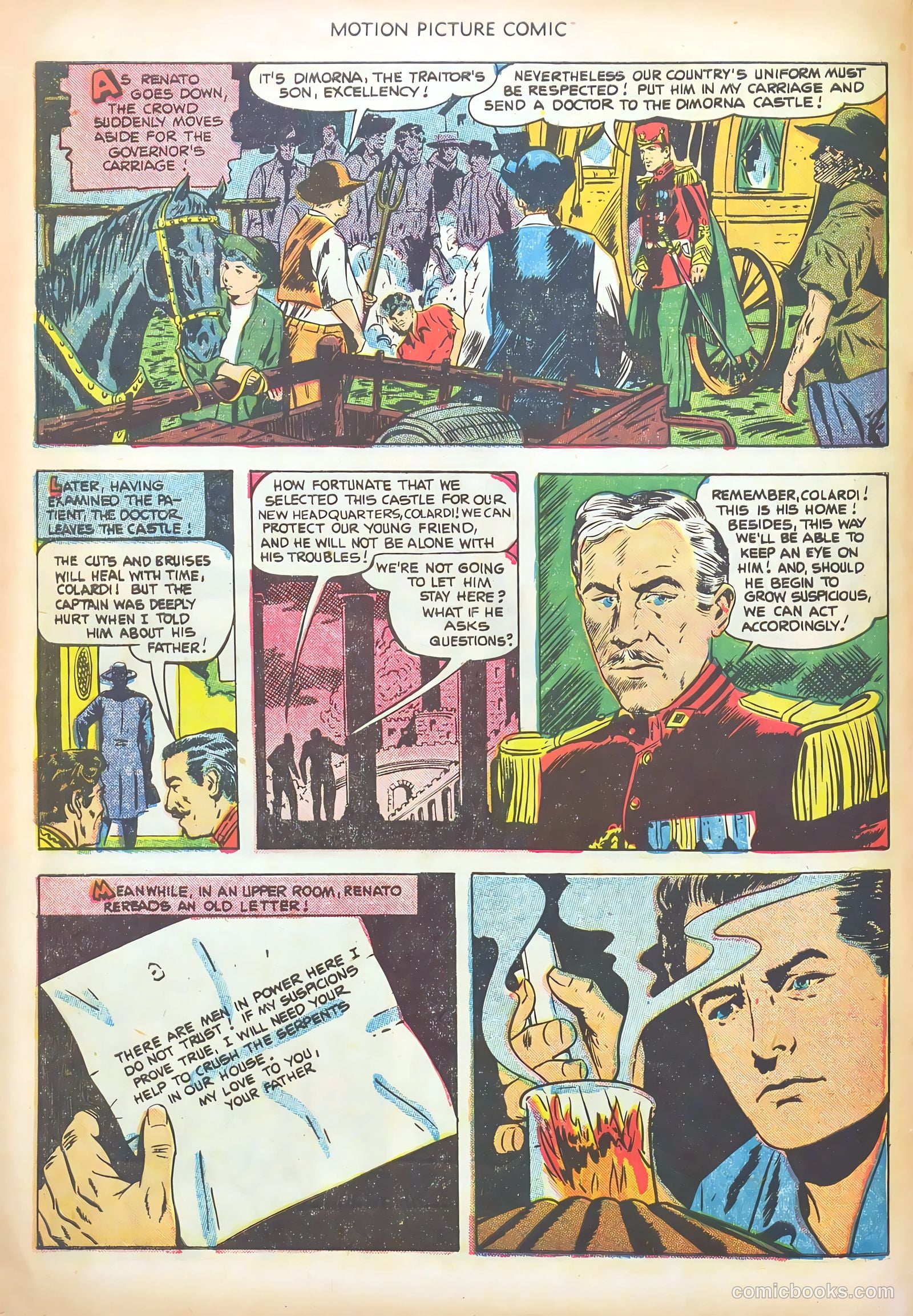 Motion Picture Comics #108 (1952) — page 8 of 36